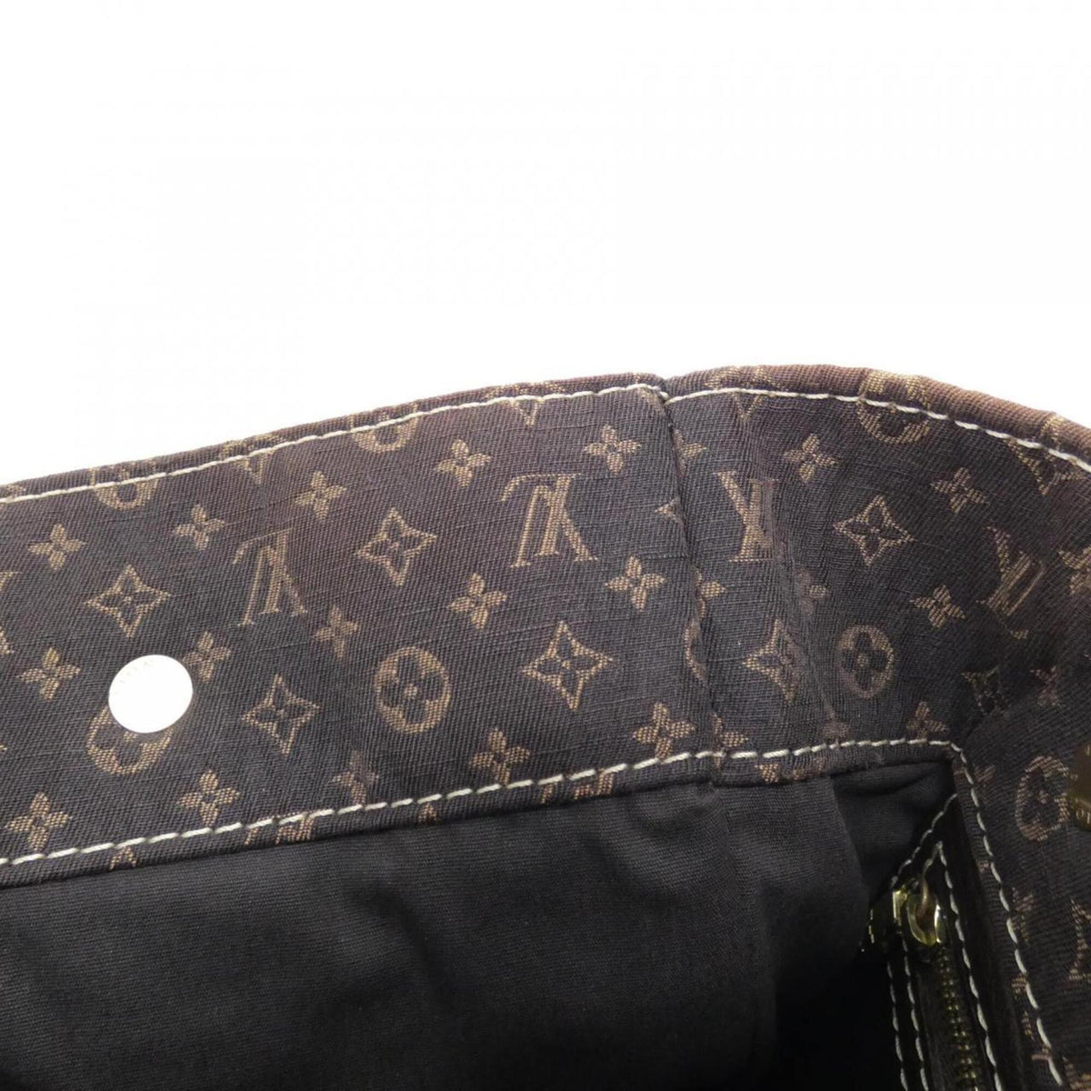 Louis Vuitton Ebene Canvas Handbag (Pre-Owned)