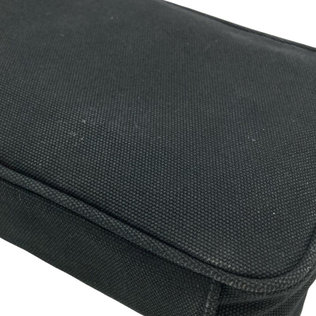 Prada Black Canvas Handbag Pouch (Pre-Owned)