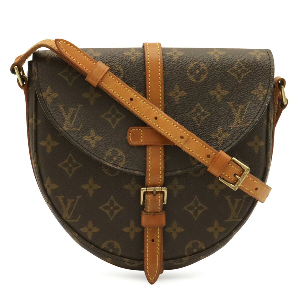 Louis Vuitton Brown Monogram Monogram Pochette Shoulder Bag (Pre-Owned)