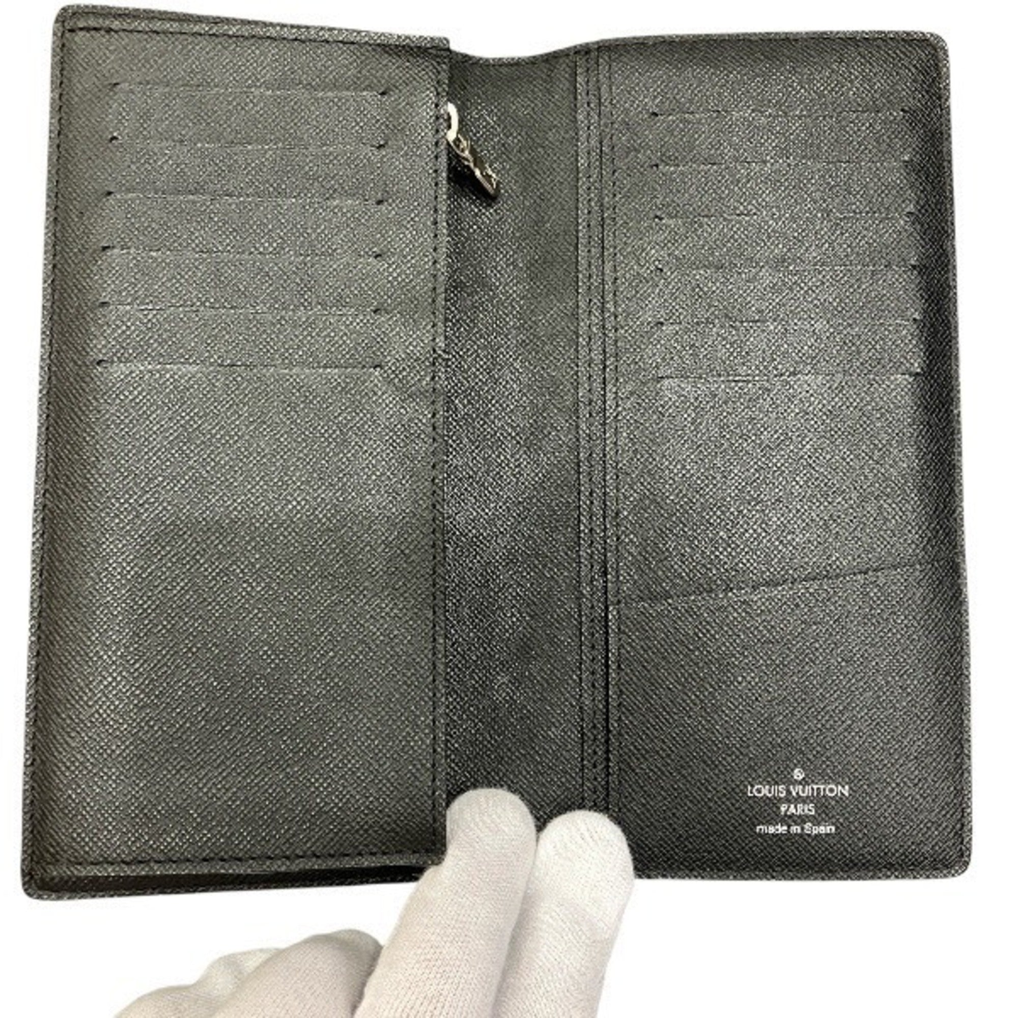 Louis Vuitton Black Long Wallet (Bi-Fold) (Pre-Owned)
