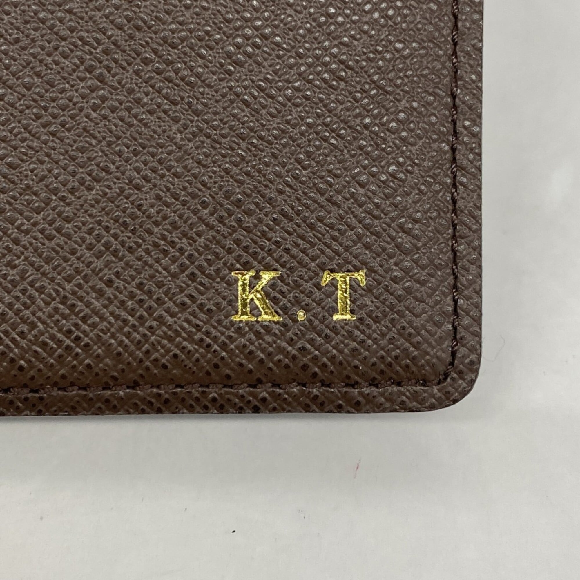 Louis Vuitton Ebene Long Bill Wallet (Bi-Fold) (Pre-Owned)