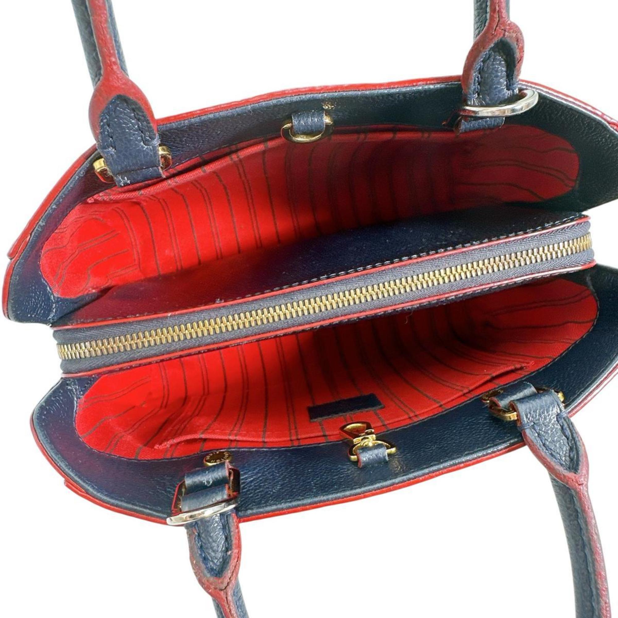 Louis Vuitton Marine Rouge Monogram Empreinte Shoulder Bag (Pre-Owned)