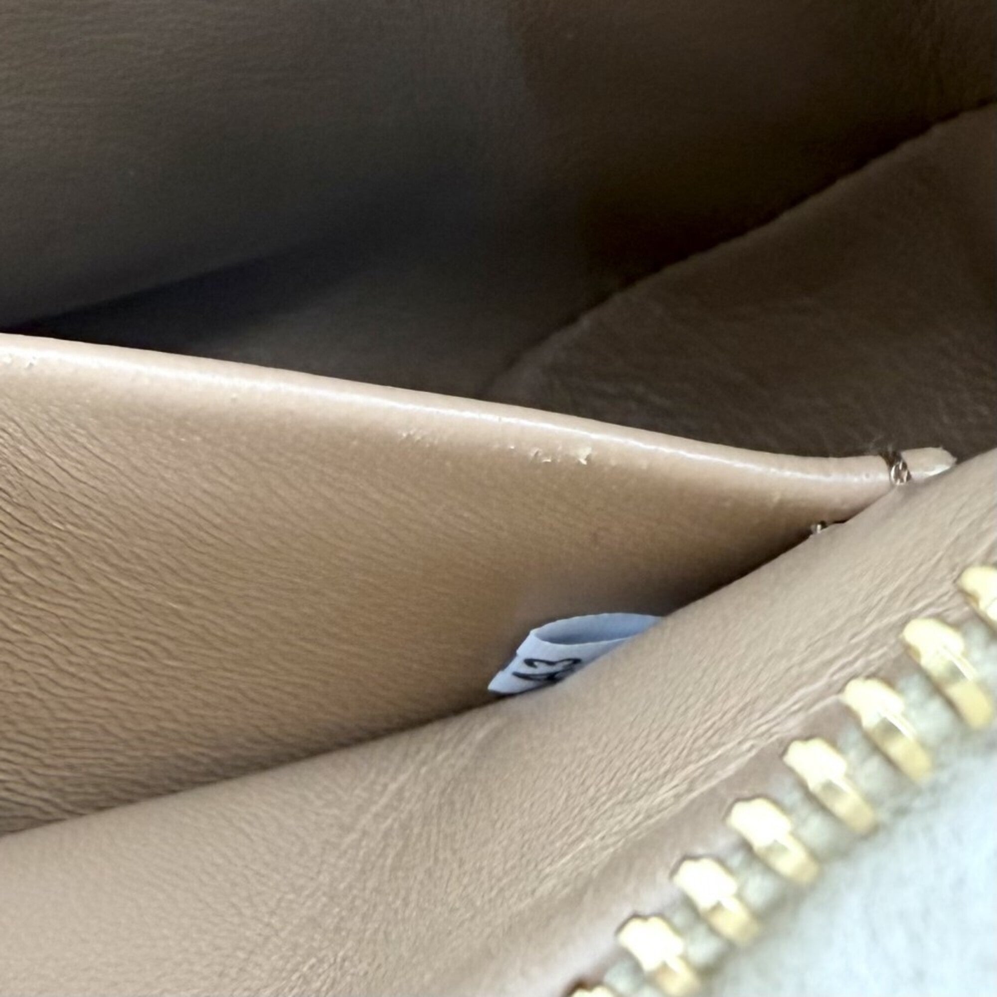 Prada Beige Faux Fur Handbag Shoulder Bag (Pre-Owned)