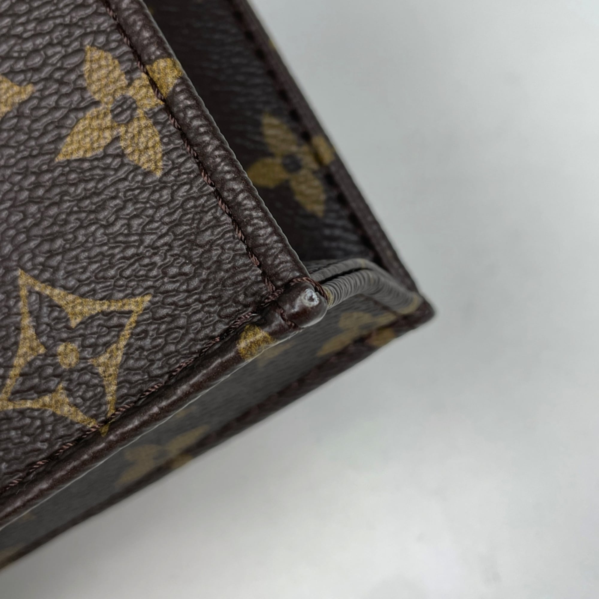 Louis Vuitton Brown Monogram Handbag Shoulder Bag (Pre-Owned)