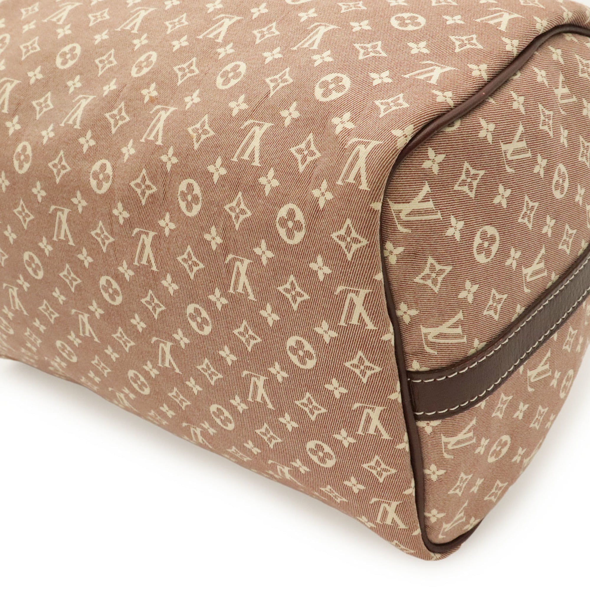 Louis Vuitton Sepia Canvas Leather Handbag Shoulder Bag (Pre-Owned)