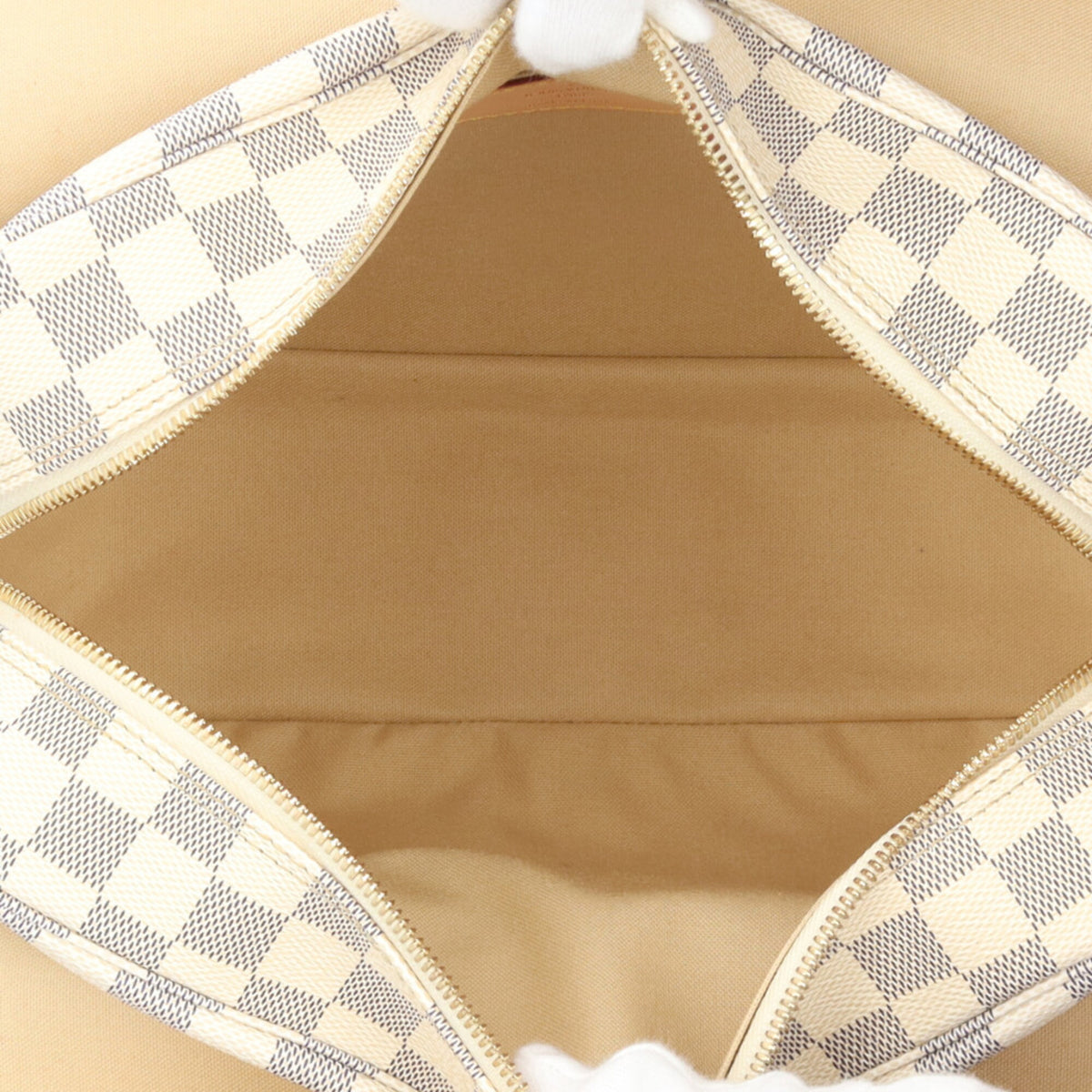 Louis Vuitton Damier Azur White Damier Azur Handbag Shoulder Bag (Pre-Owned)