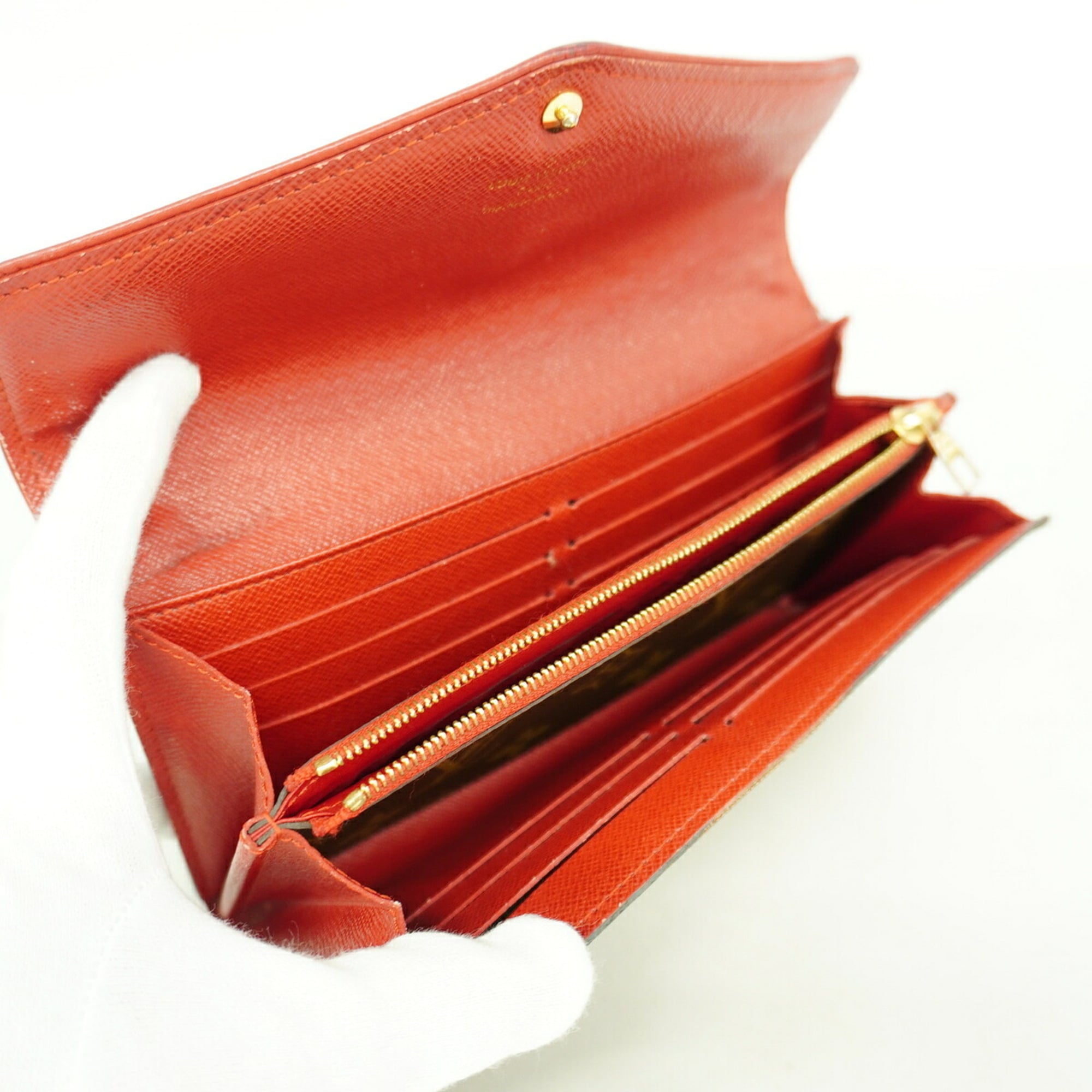 Louis Vuitton Cerise Long Wallet (Bi-Fold) (Pre-Owned)