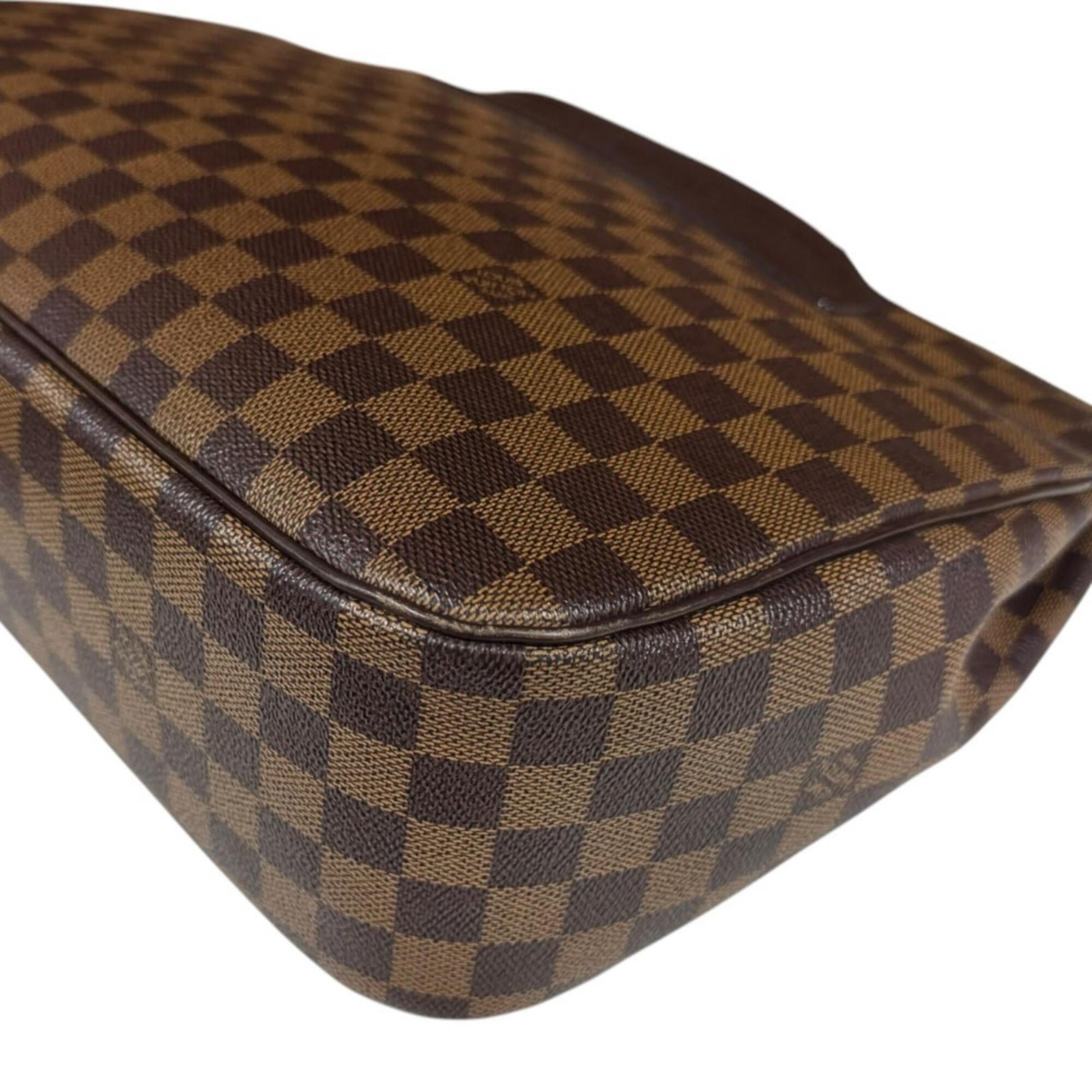 Louis Vuitton Damier Brown Damier Canvas Handbag Tote Bag (Pre-Owned)