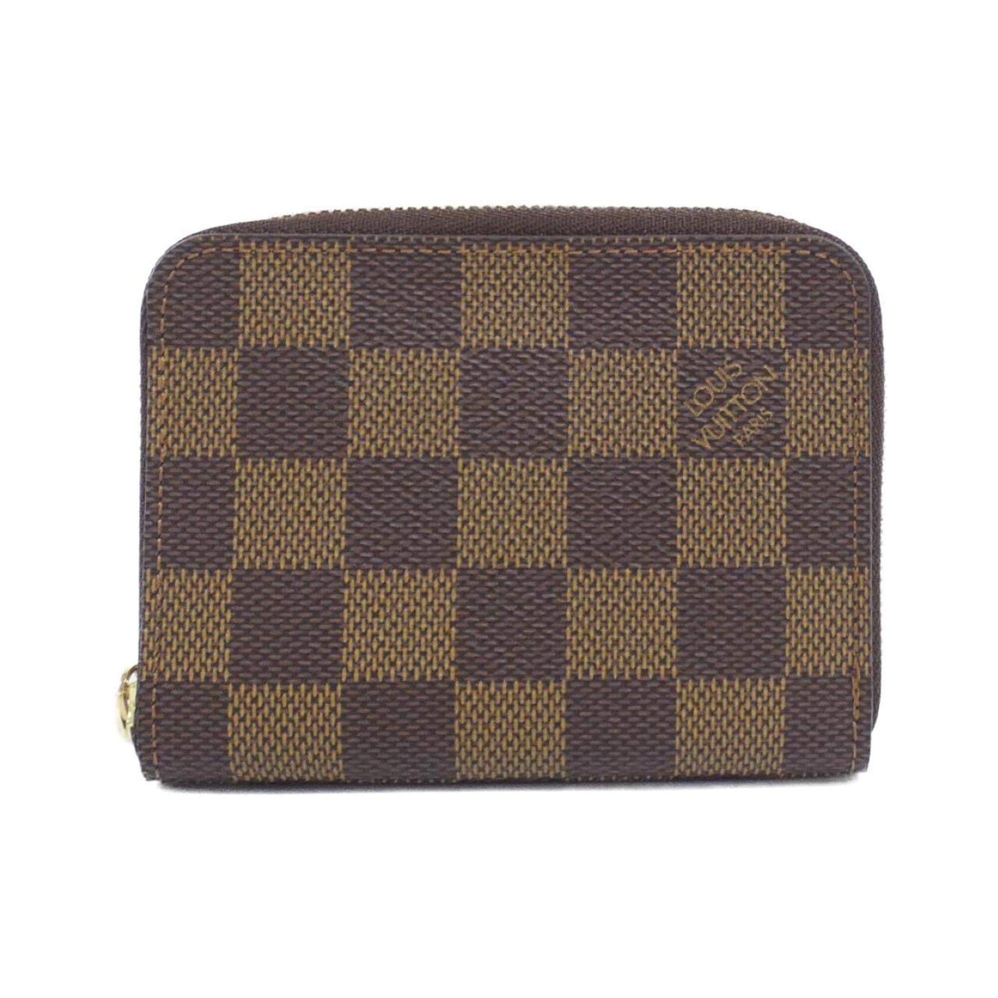 Louis Vuitton Damier Ebene Coated Canvas Coin Purse/Coin Case (Pre-Owned)