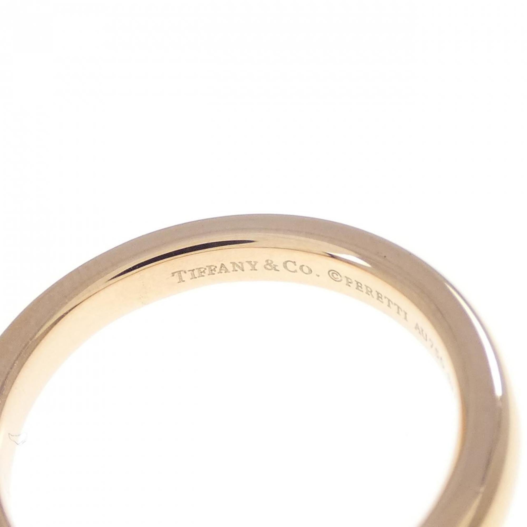Tiffany Pink Gold (18K) Band Ring (Pre-Owned)