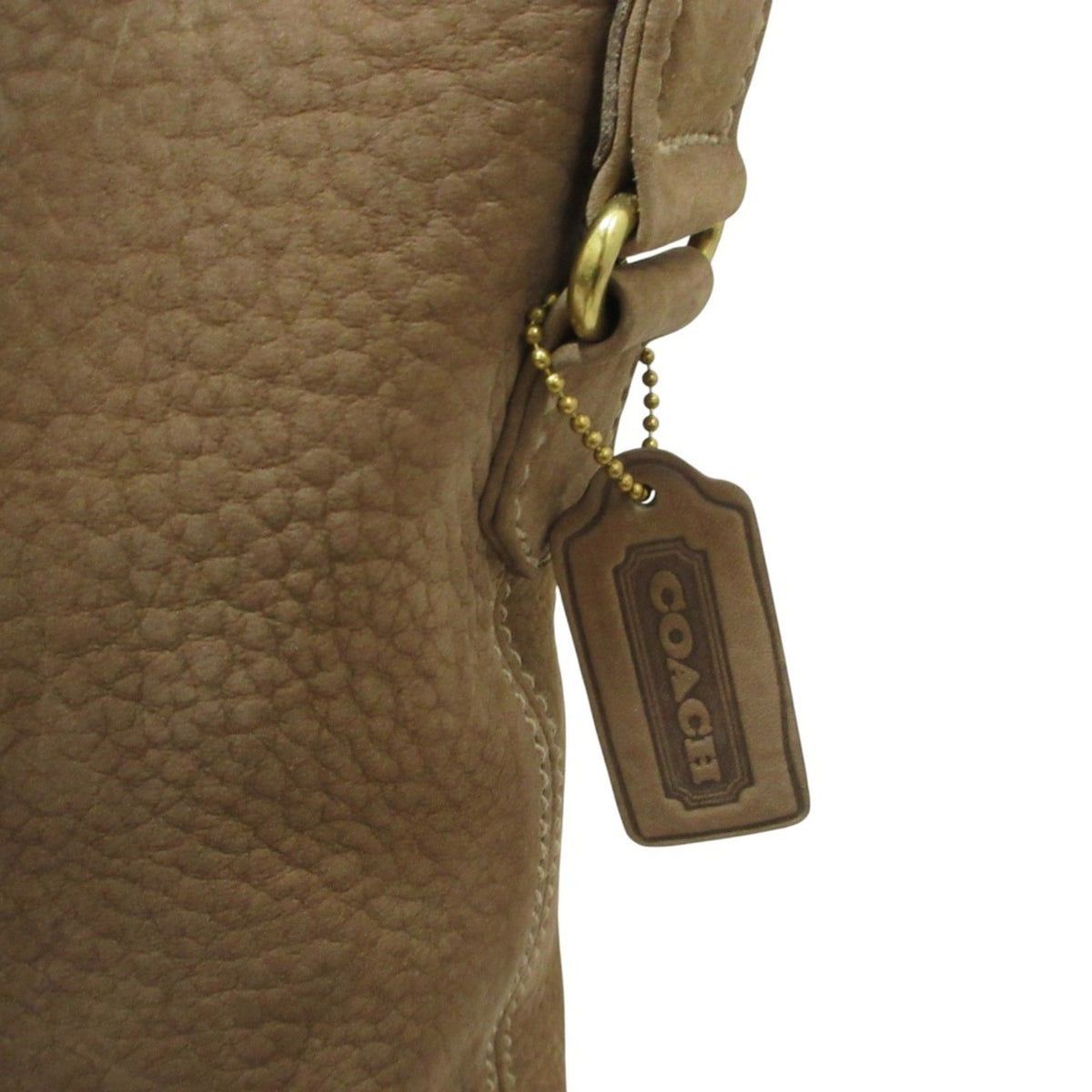 Coach Brown Leather Shoulder Bag (Pre-Owned)