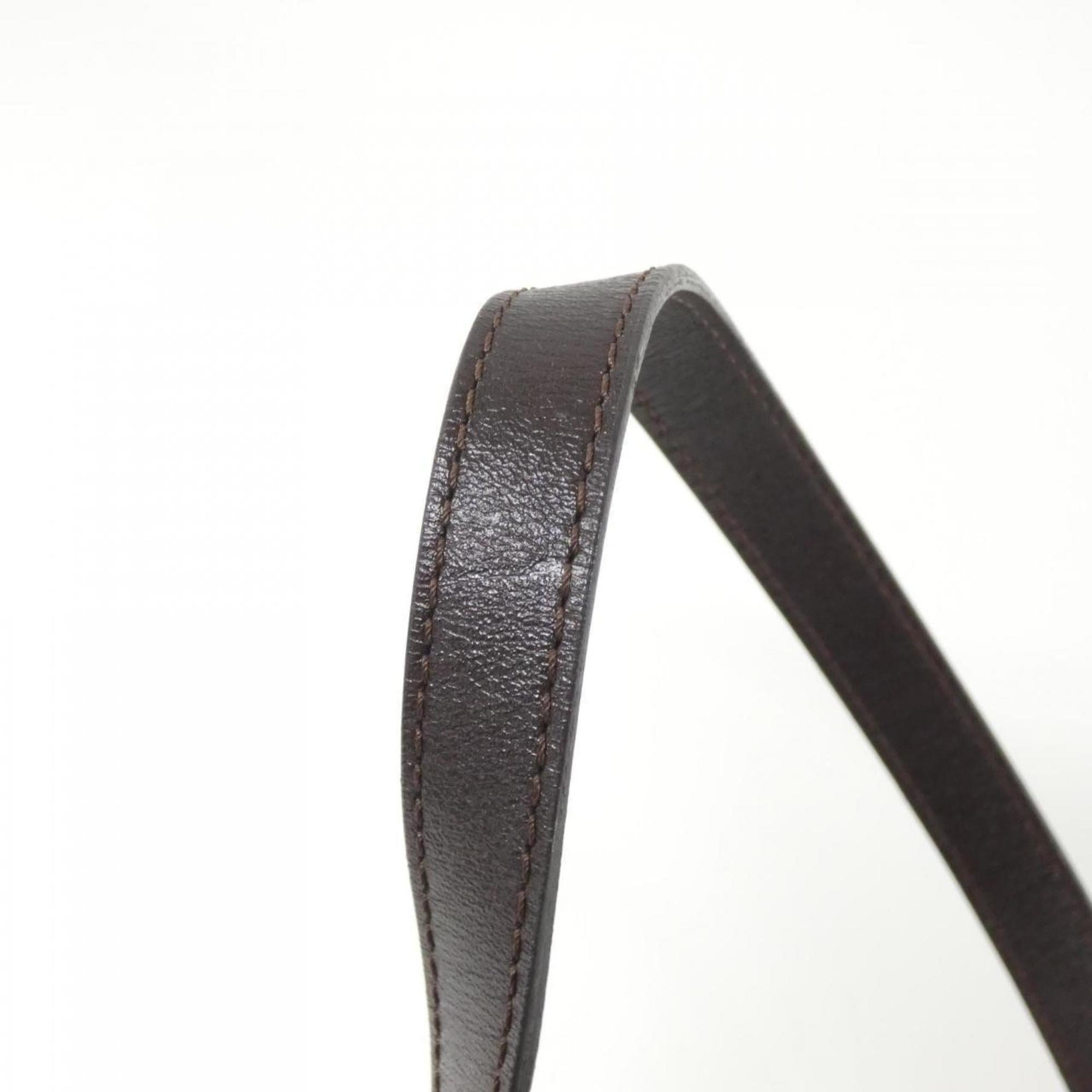 Fendi Brown Canvas Shoulder Bag (Pre-Owned)