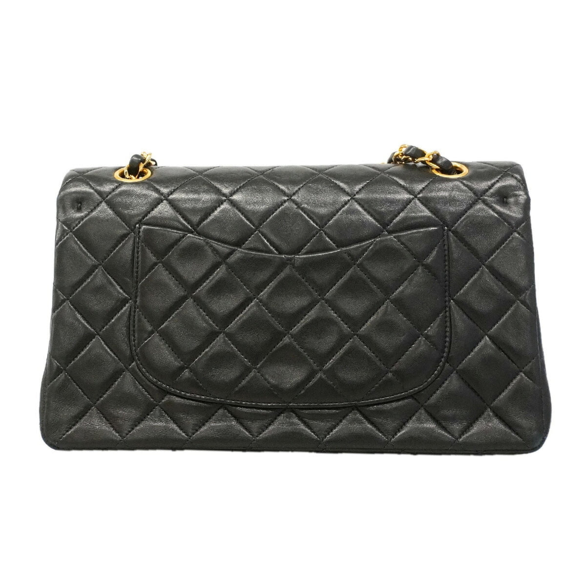 Chanel Black Leather Shoulder Bag (Pre-Owned)