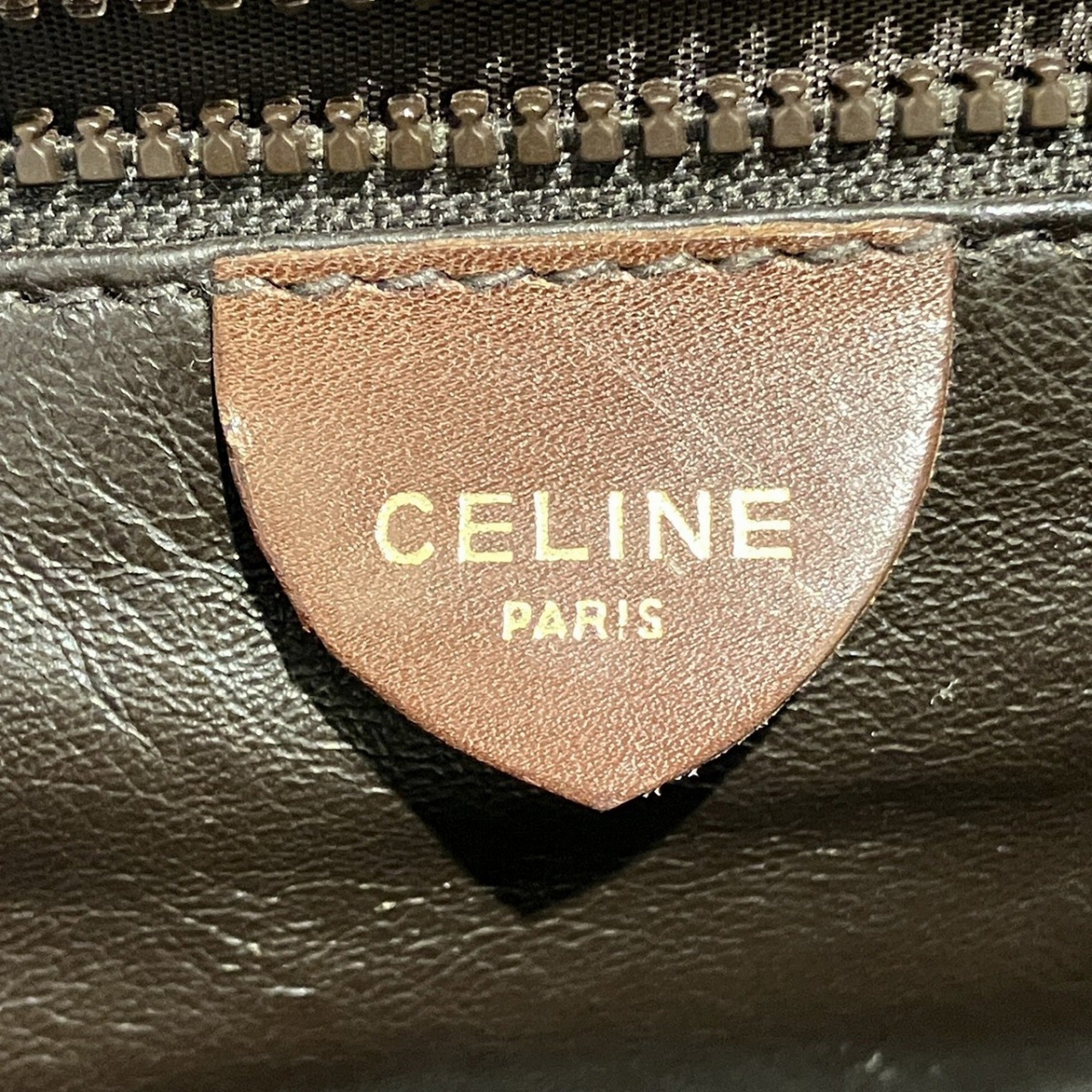 Celine Brown Leather Handbag (Pre-Owned)