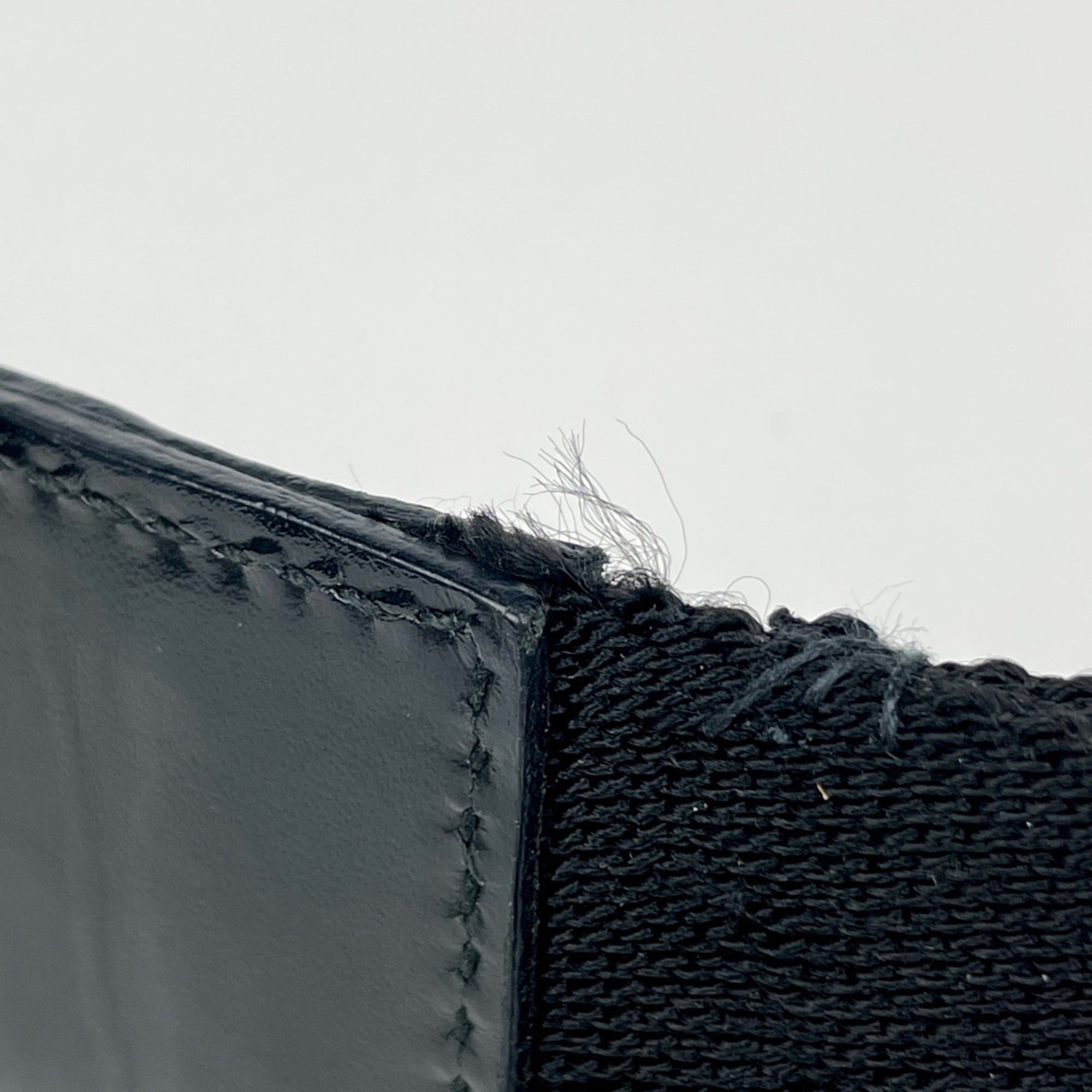 Gucci Black Nylon Leather Shoulder Bag (Pre-Owned)