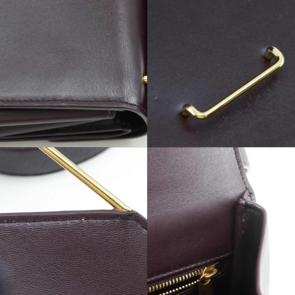 Bottega Veneta Purple Leather Shoulder Bag (Pre-Owned)