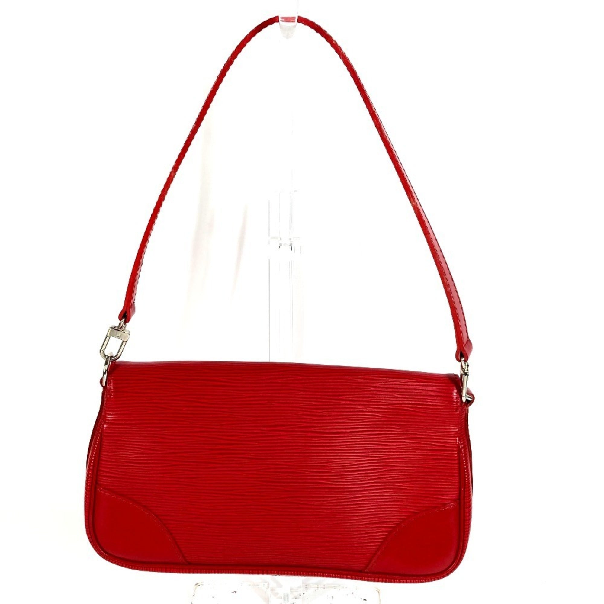 Louis Vuitton Epi Red Color Epi Leather Pochette Shoulder Bag (Pre-Owned)