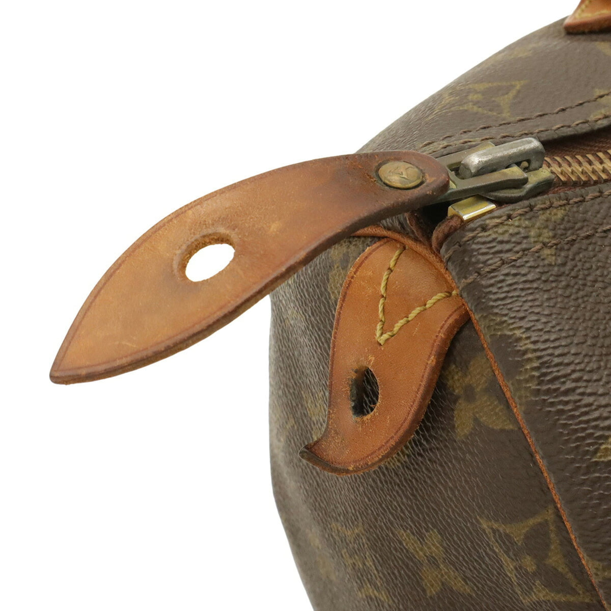Louis Vuitton Brown Monogram Canvas Boston Bag Handbag (Pre-Owned)