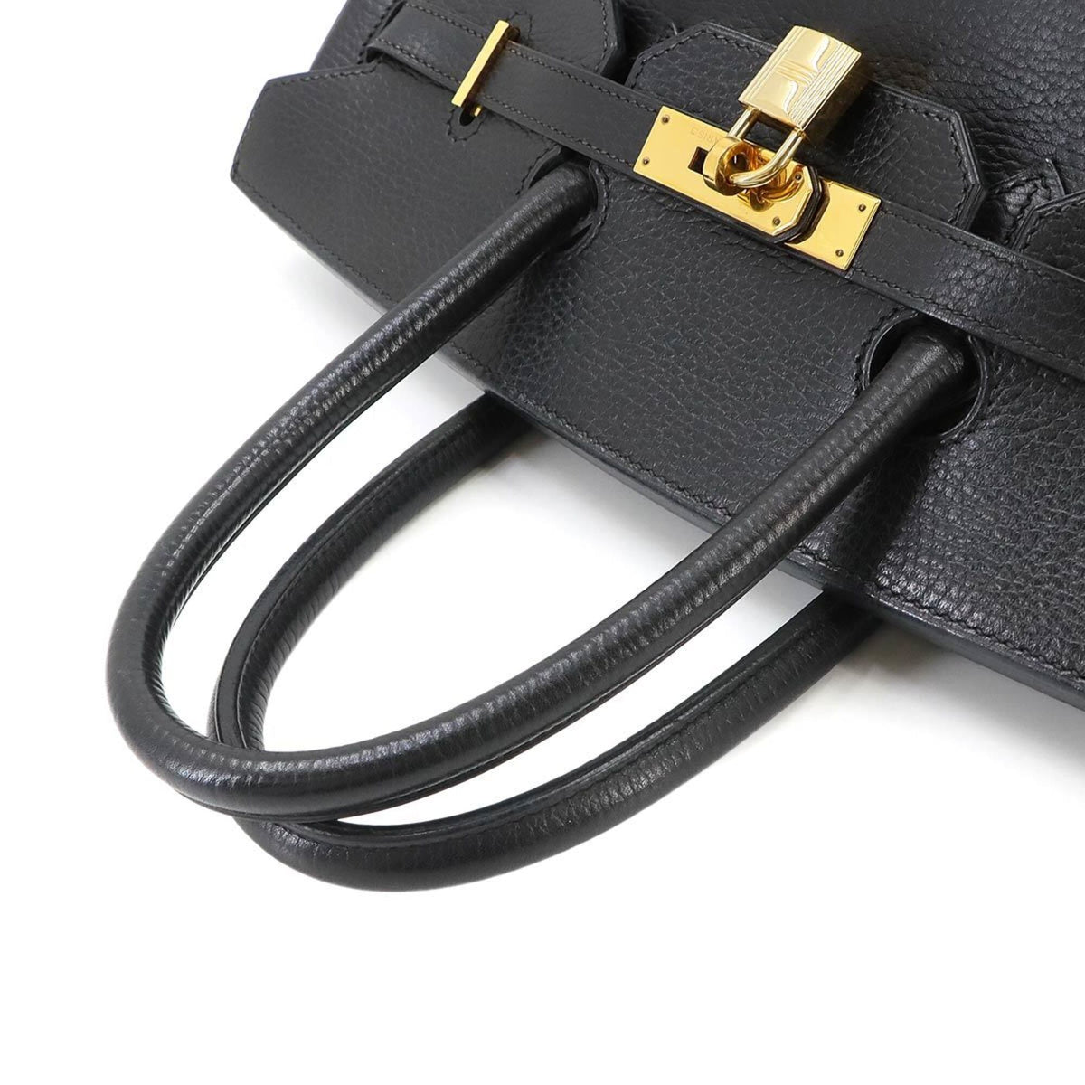 Hermes Birkin Black Ardennes Leather Handbag (Pre-Owned)