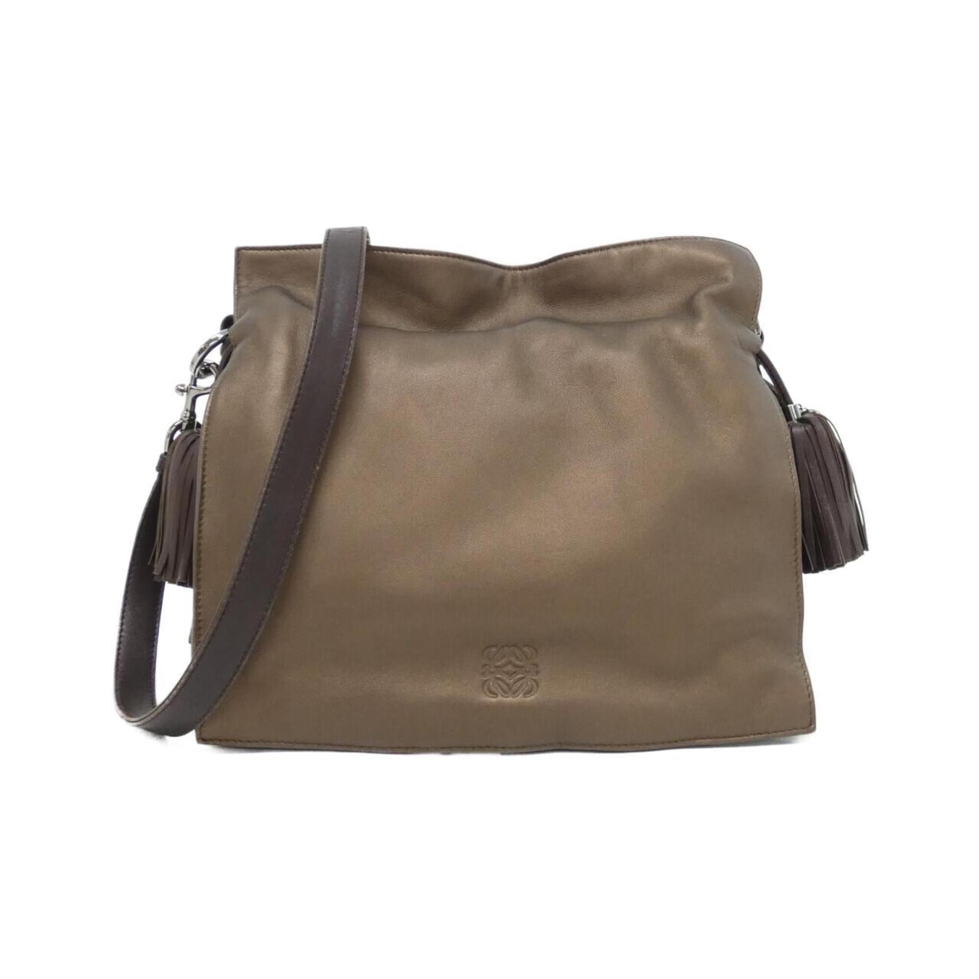Loewe Flamenco Bronze Shoulder Bag (Pre-Owned)