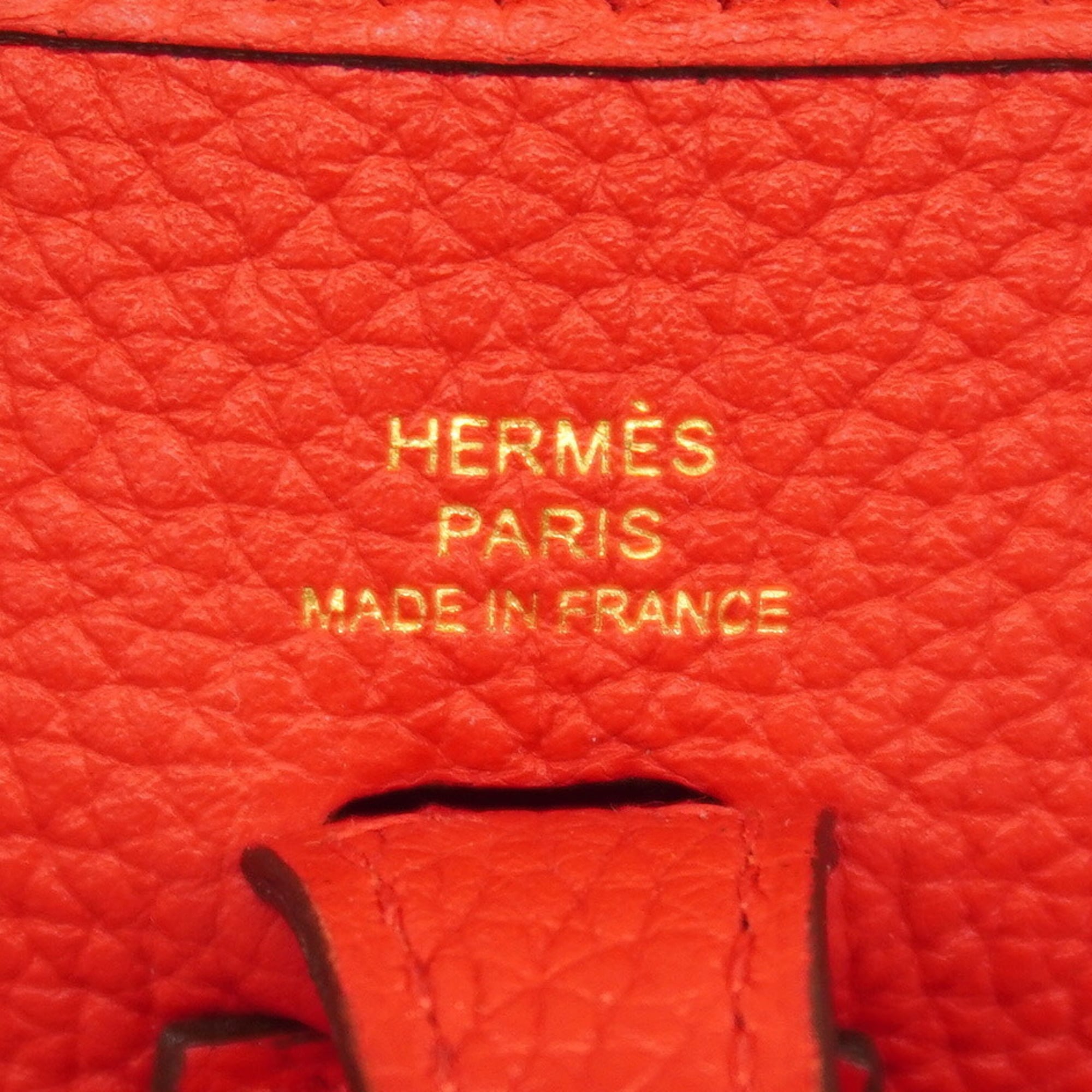 Hermes Red Color Shoulder Bag (Pre-Owned)