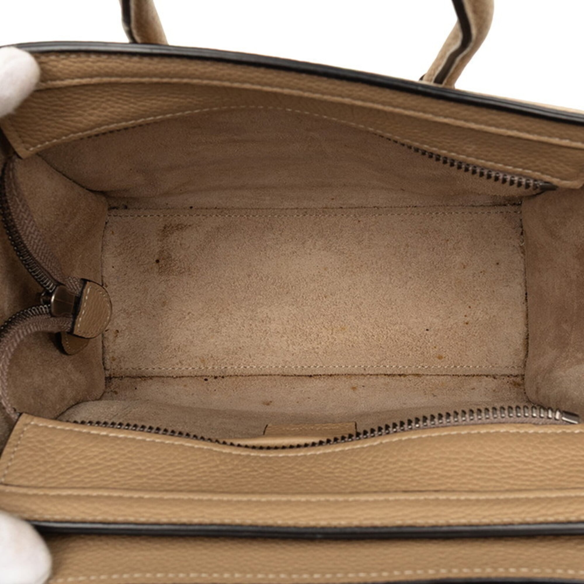 Celine Beige Leather Handbag (Pre-Owned)
