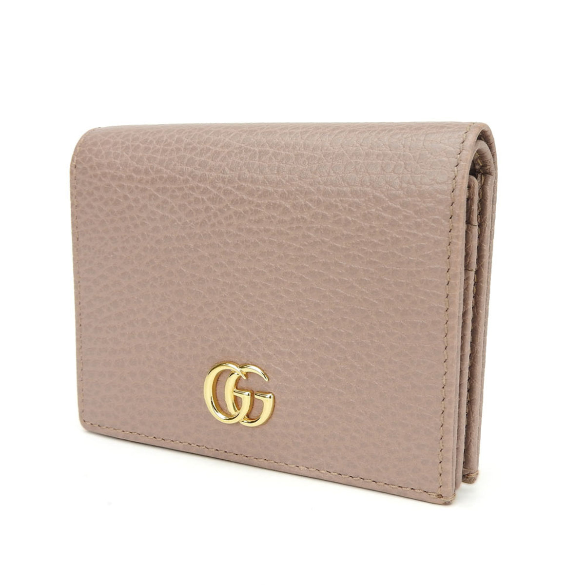 Gucci Beige Leather Wallet (Bi-Fold) (Pre-Owned)