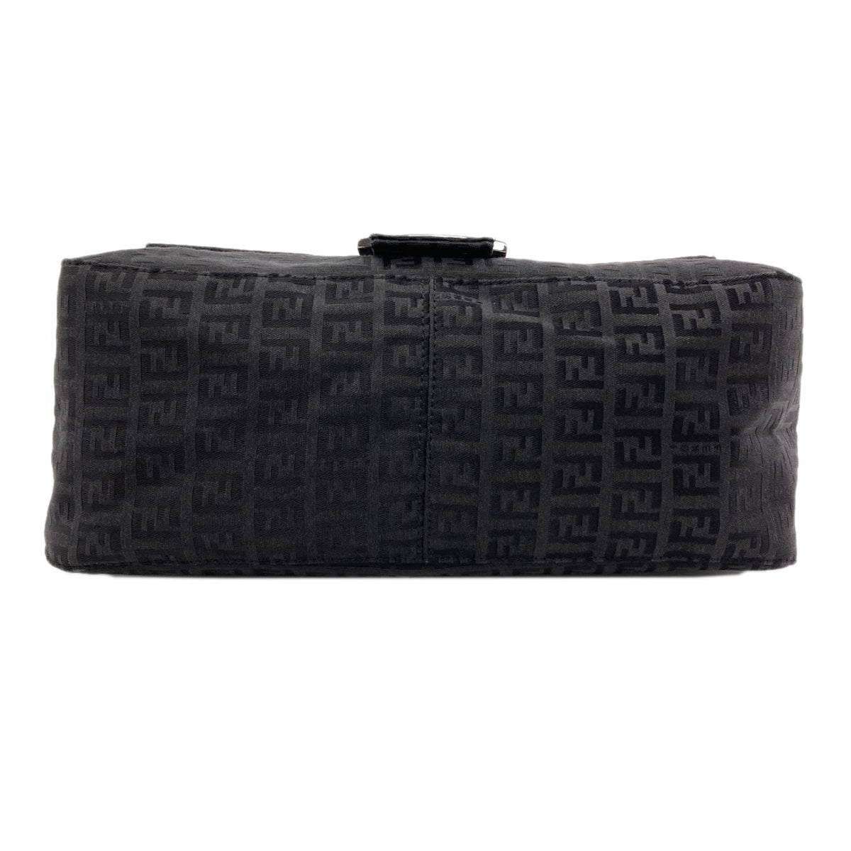 Fendi Black Canvas Shoulder Bag (Pre-Owned)