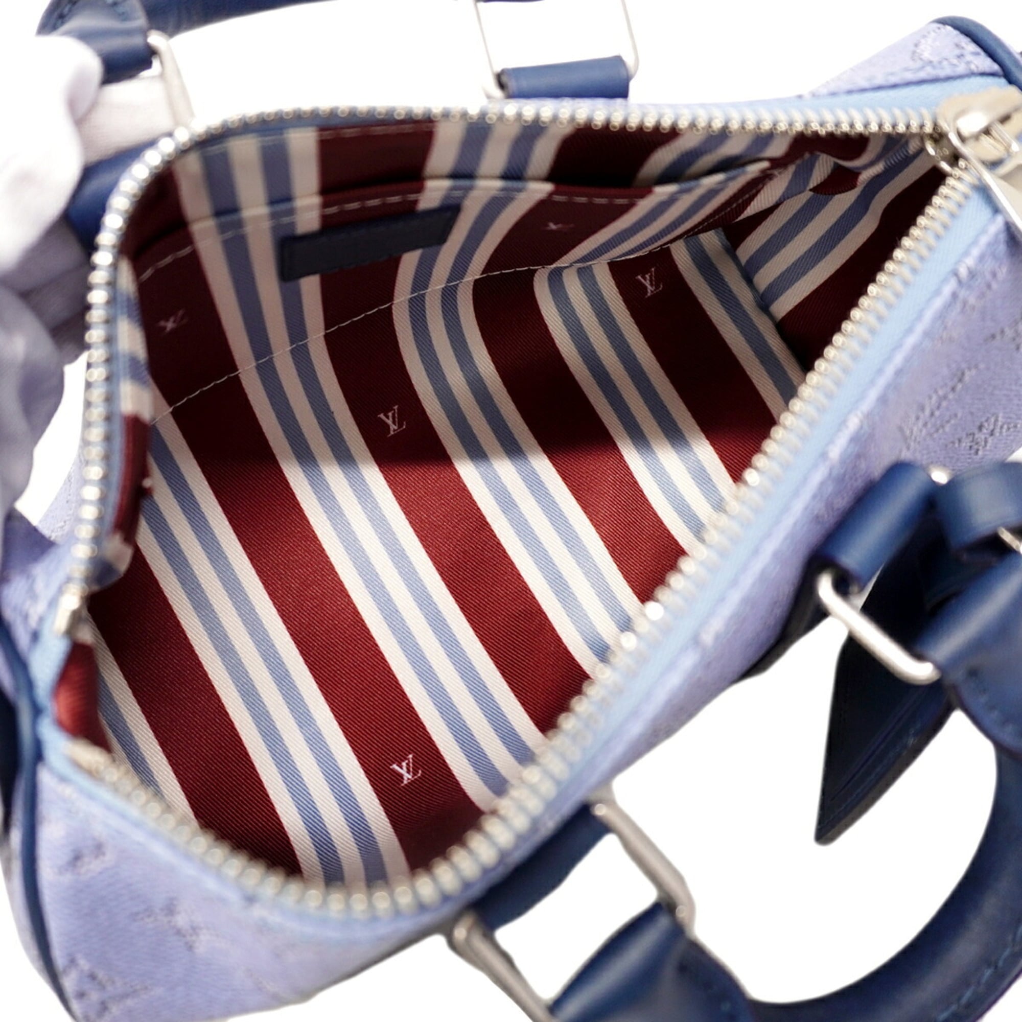 Louis Vuitton Blue Ciel Handbag (Pre-Owned)