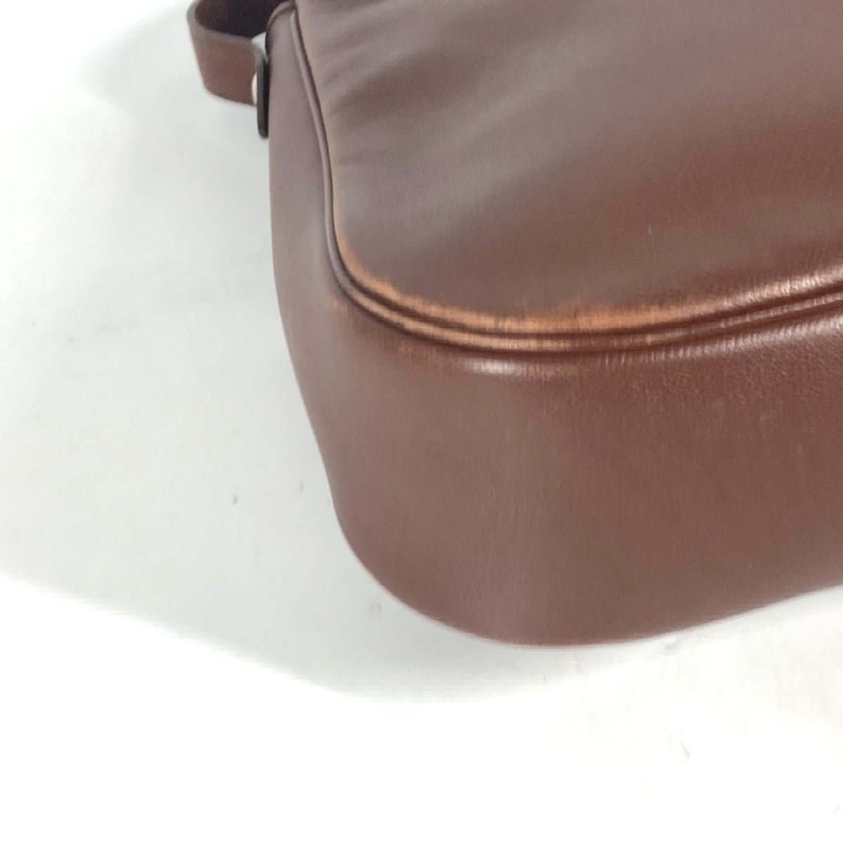 Hermes Brown Leather Shoulder Bag (Pre-Owned)