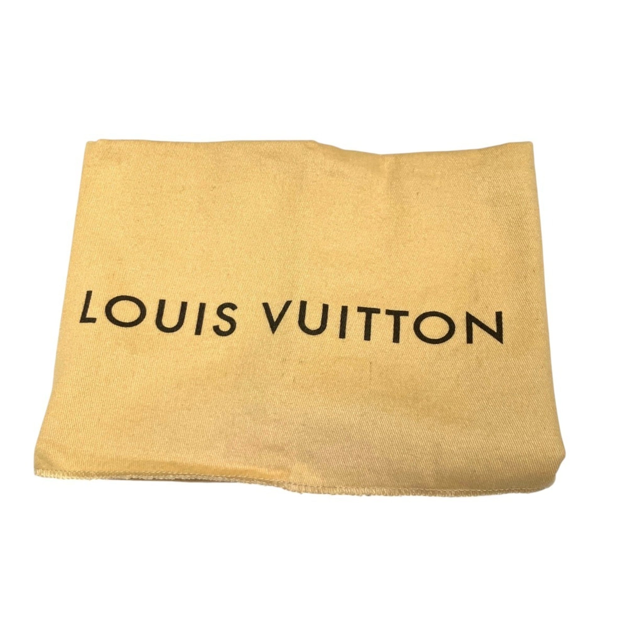 Louis Vuitton Clementine Leather Handbag (Pre-Owned)