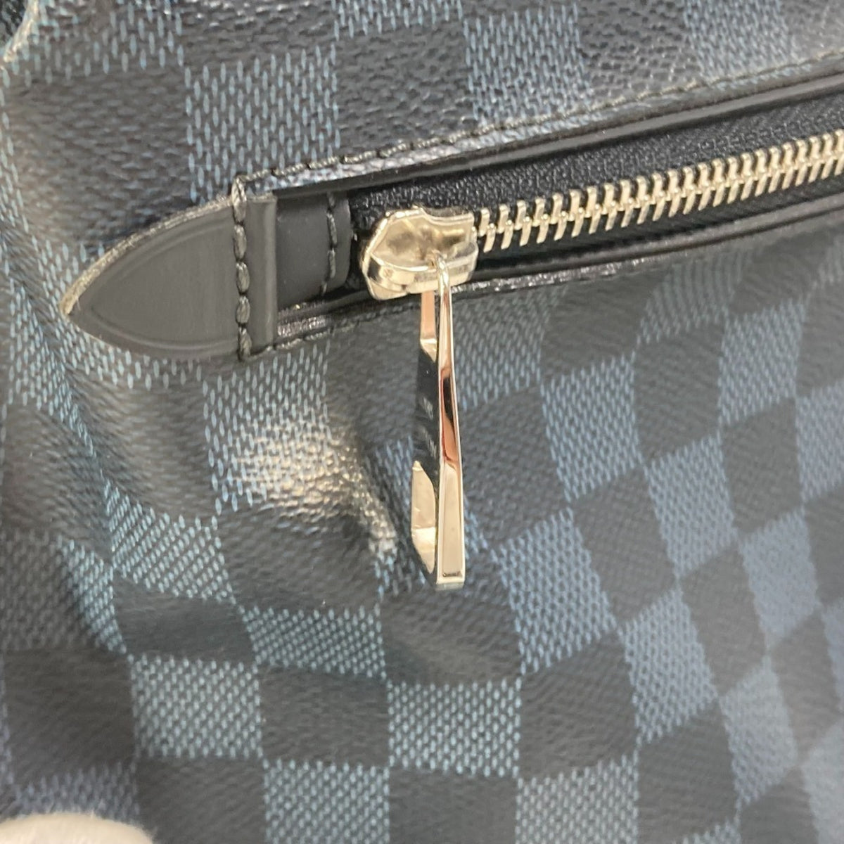 Louis Vuitton Damier Cobalt Navy Shoulder Bag (Pre-Owned)