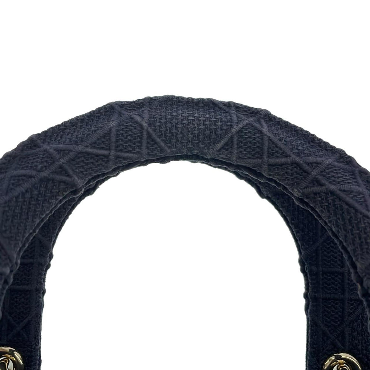 Christian Dior Blue Canvas Handbag (Pre-Owned)