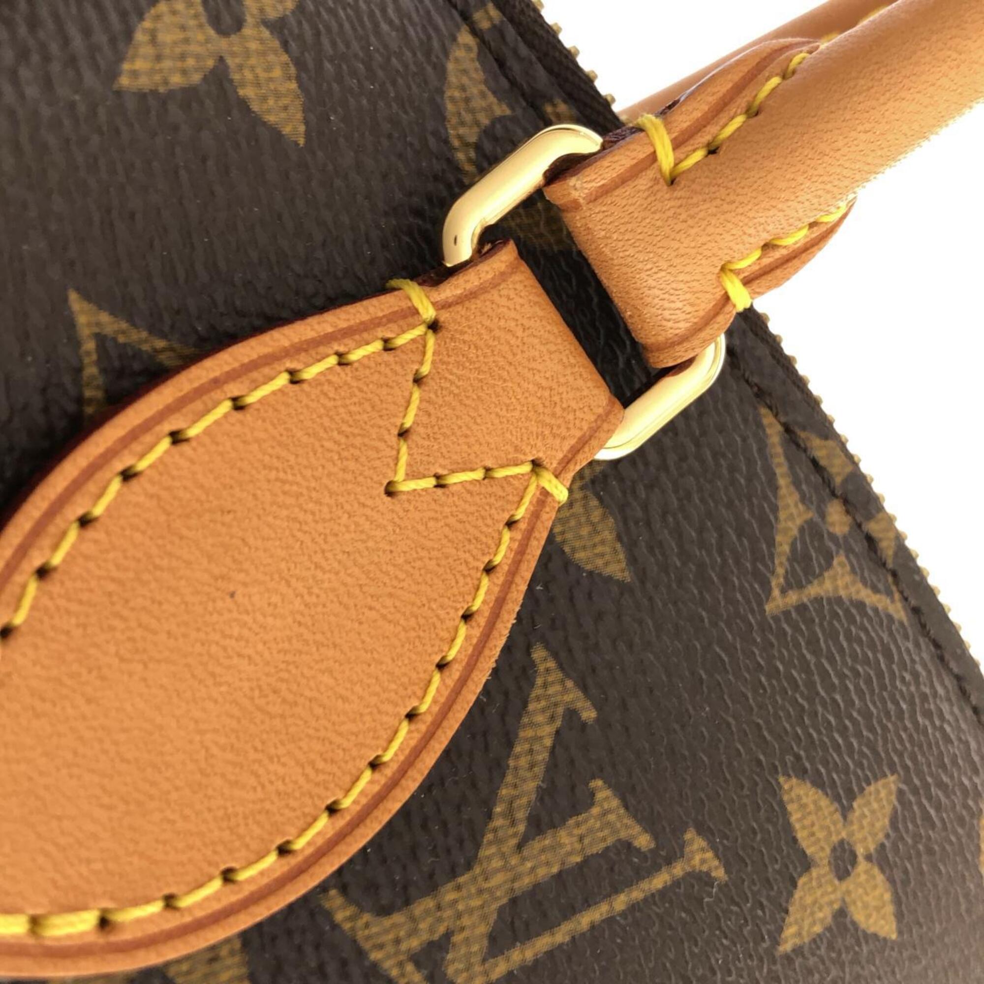 Louis Vuitton Brown Coated Canvas Handbag (Pre-Owned)