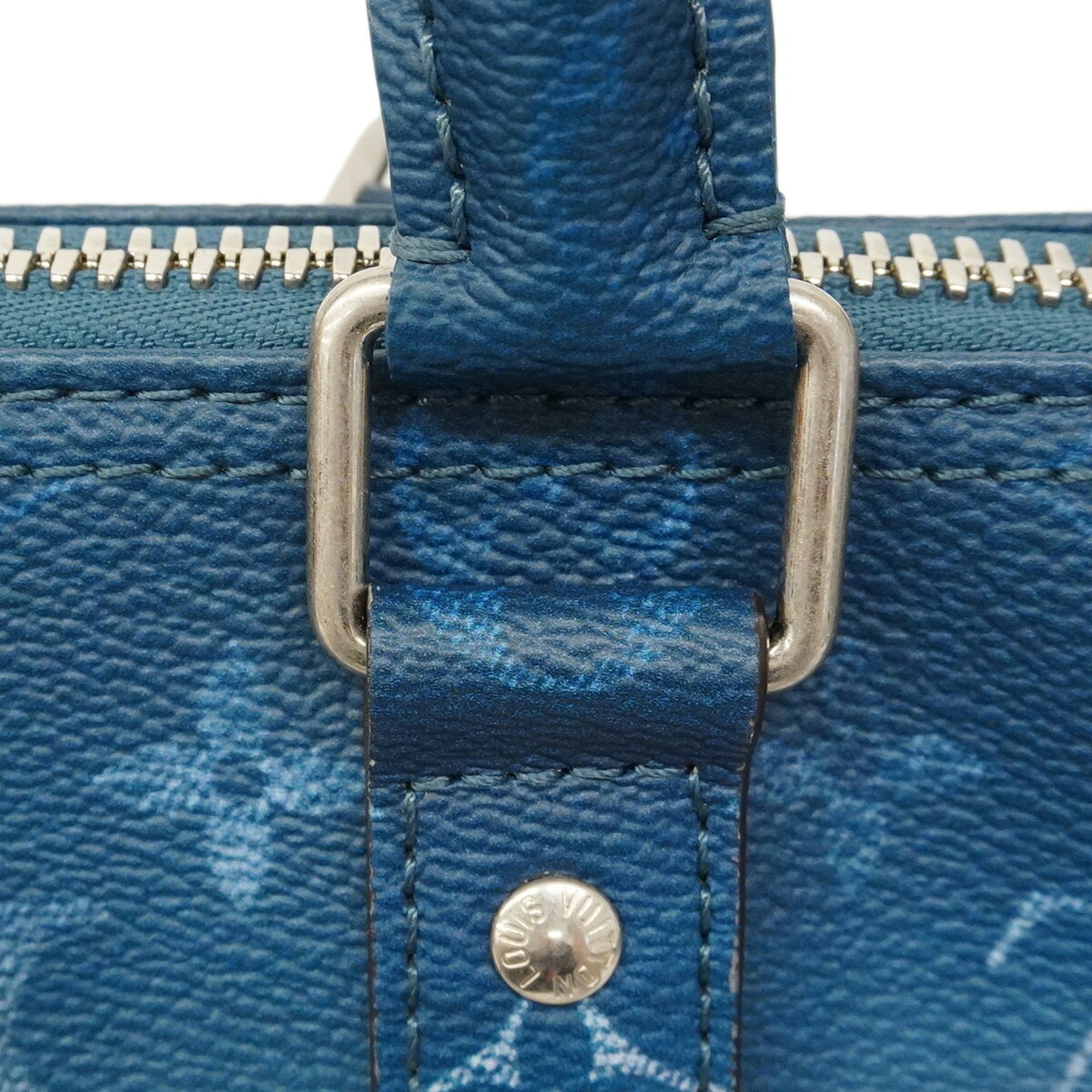 Louis Vuitton Blue Handbag (Pre-Owned)