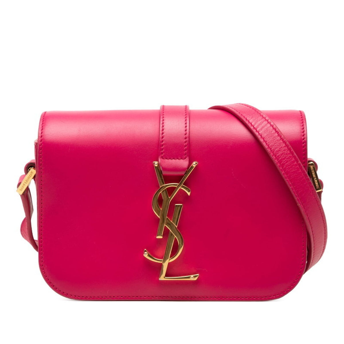 Saint Laurent Pink Leather Shoulder Bag (Pre-Owned)
