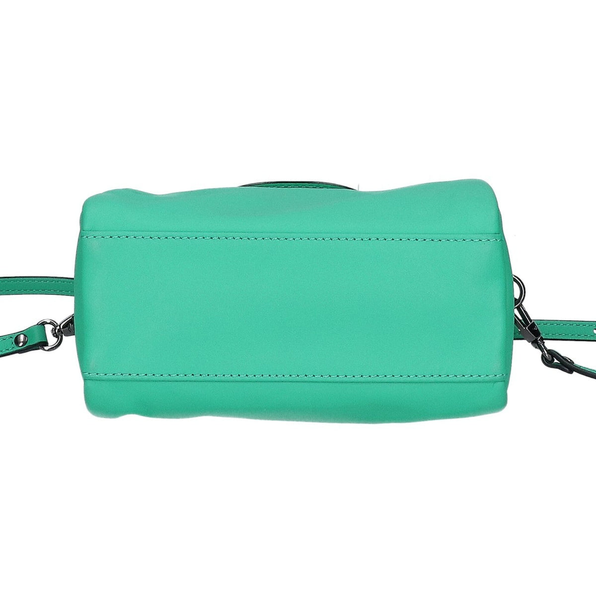 Longchamp Green Leather Crossbody Bag Shoulder Bag (Pre-Owned)