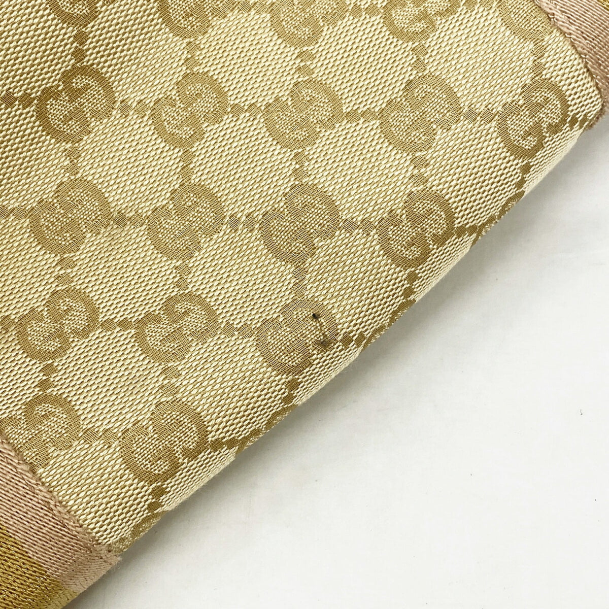Gucci Beige Canvas Tote Bag (Pre-Owned)