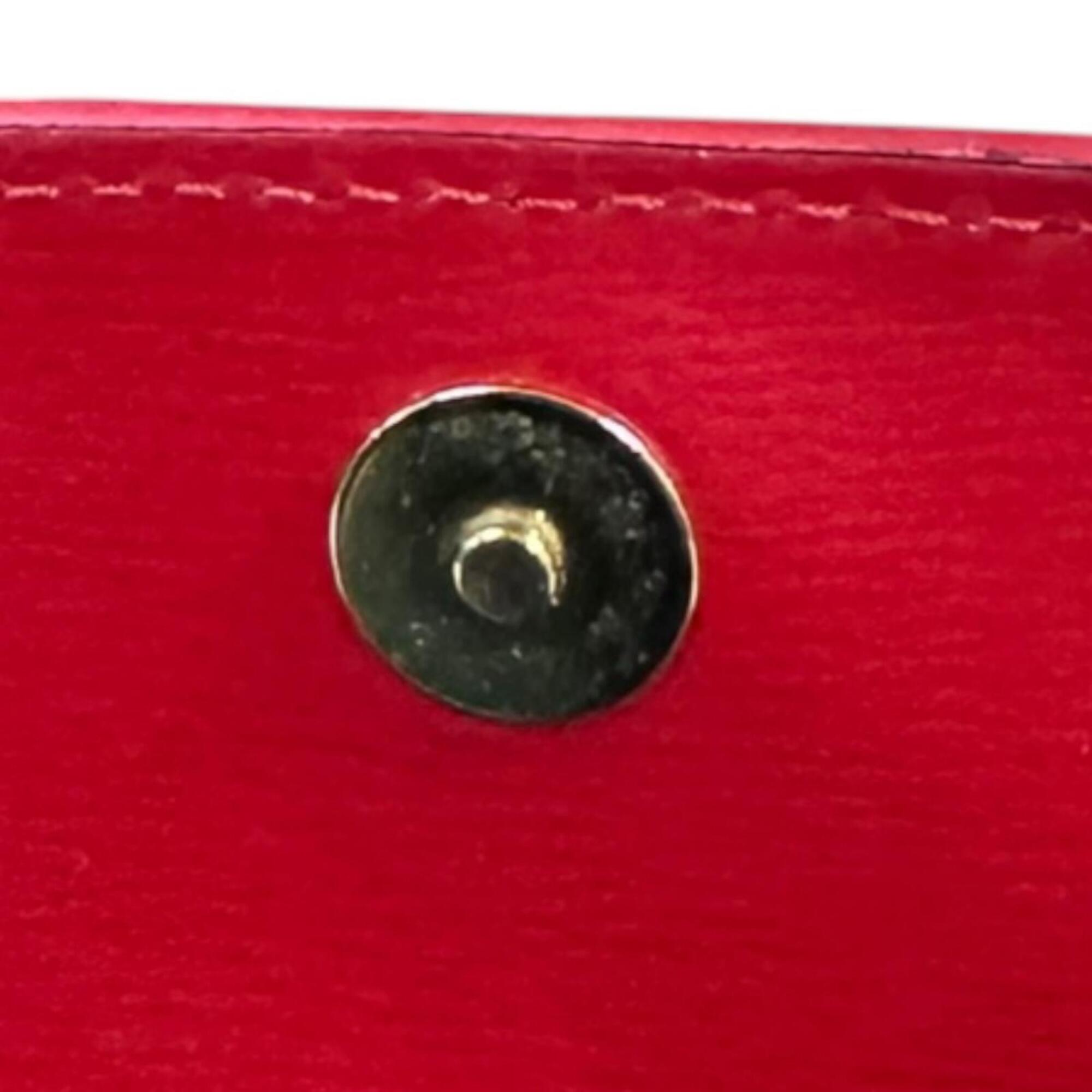 Louis Vuitton Red Color Epi Leather Shoulder Bag (Pre-Owned)