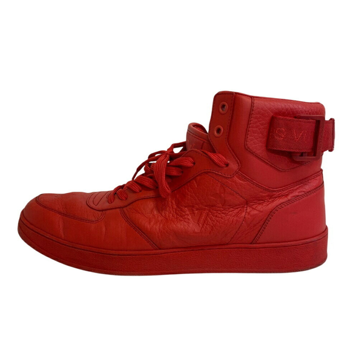 Louis Vuitton Red Color Sneakers (Pre-Owned)