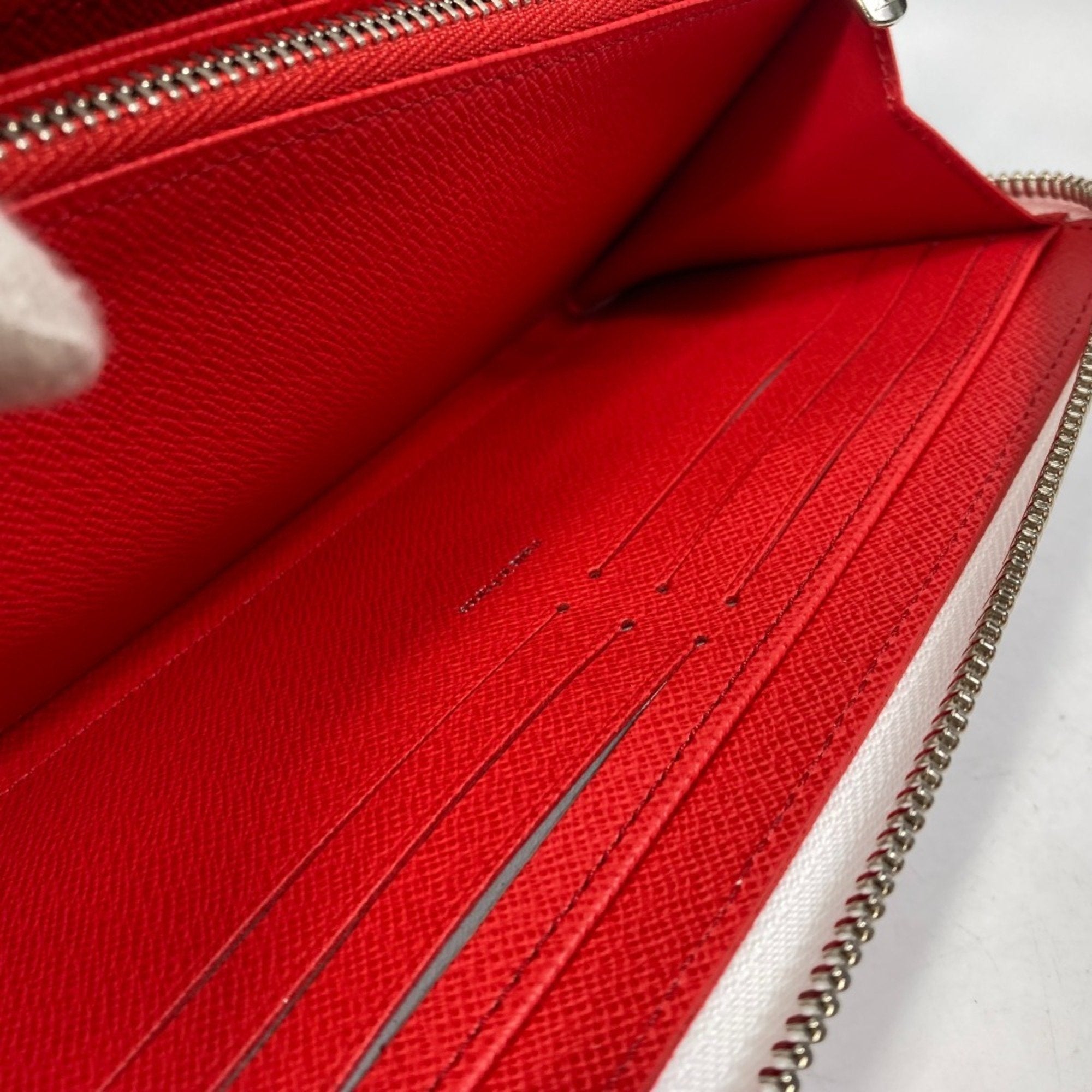Louis Vuitton Red Color Rouge White Epi Leather Coin Purse/Coin Case (Pre-Owned)