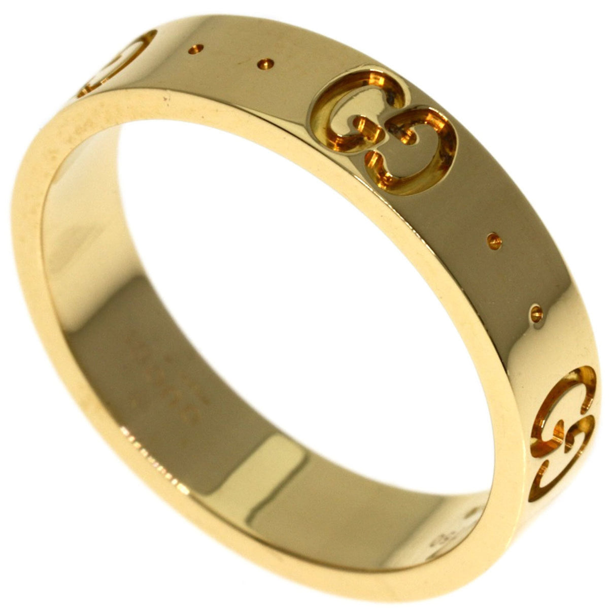 Gucci Yellow Gold (18K) Band Ring (Pre-Owned)