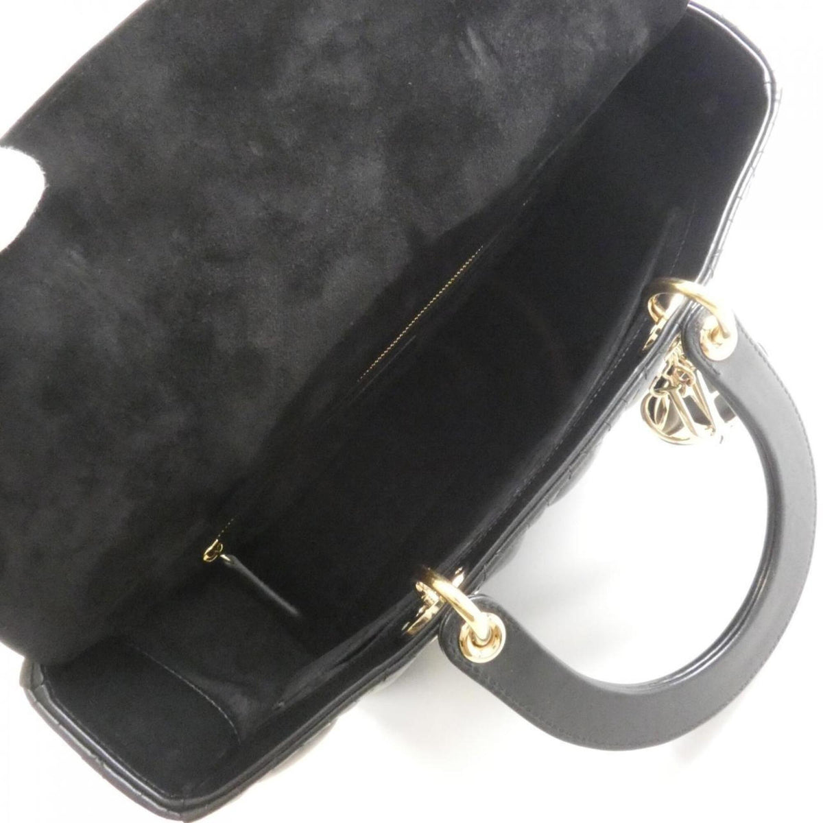 Christian Dior Black Leather Handbag (Pre-Owned)