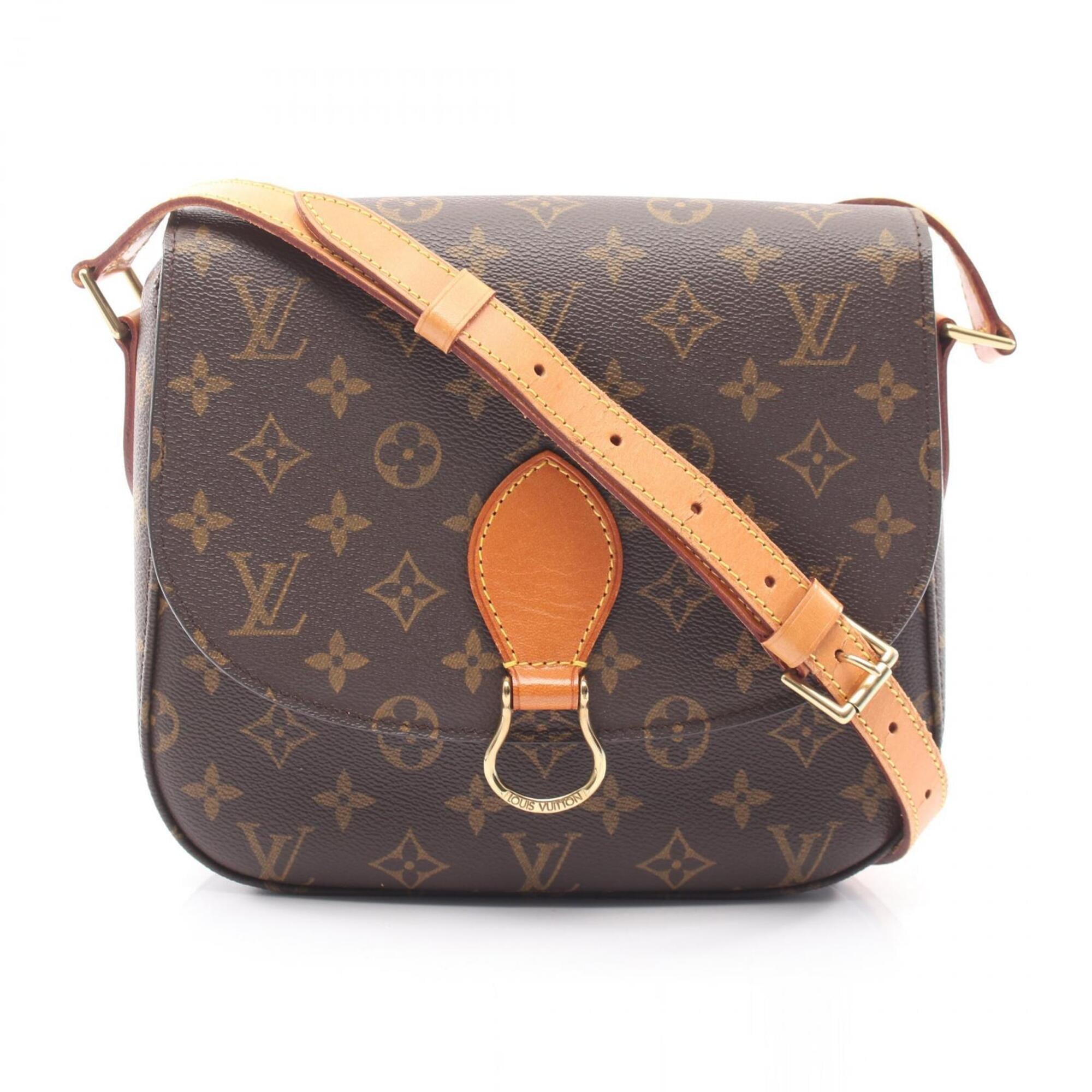 Louis Vuitton Brown Monogram Monogram Leather Handbag Shoulder Bag (Pre-Owned)