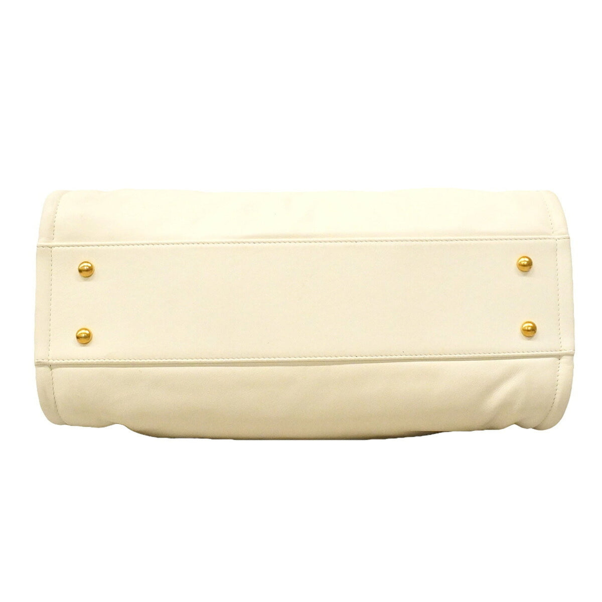 Chanel White Leather Tote Bag (Pre-Owned)