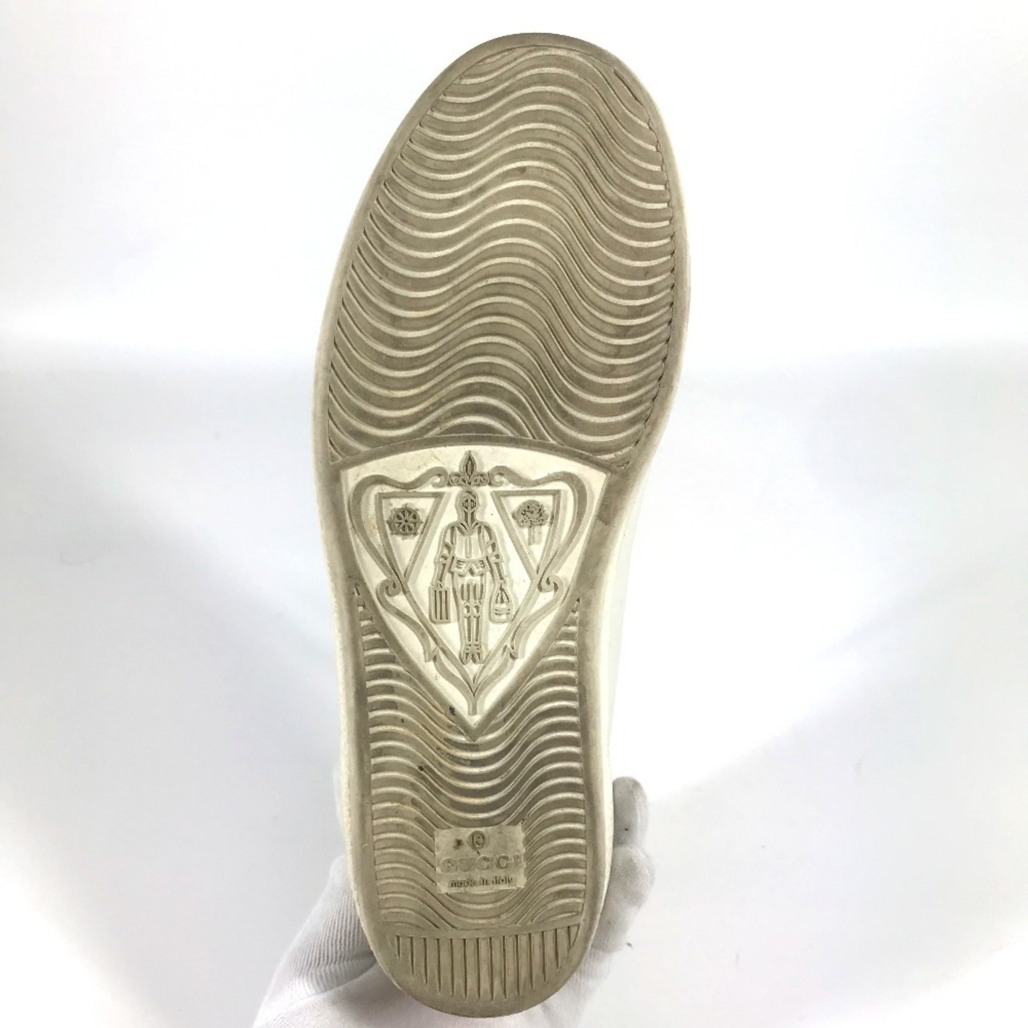 Gucci Pink White Sneakers (Pre-Owned)