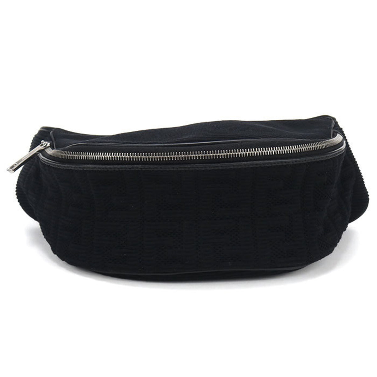 Fendi Black Jacquard Sling Bag (Pre-Owned)