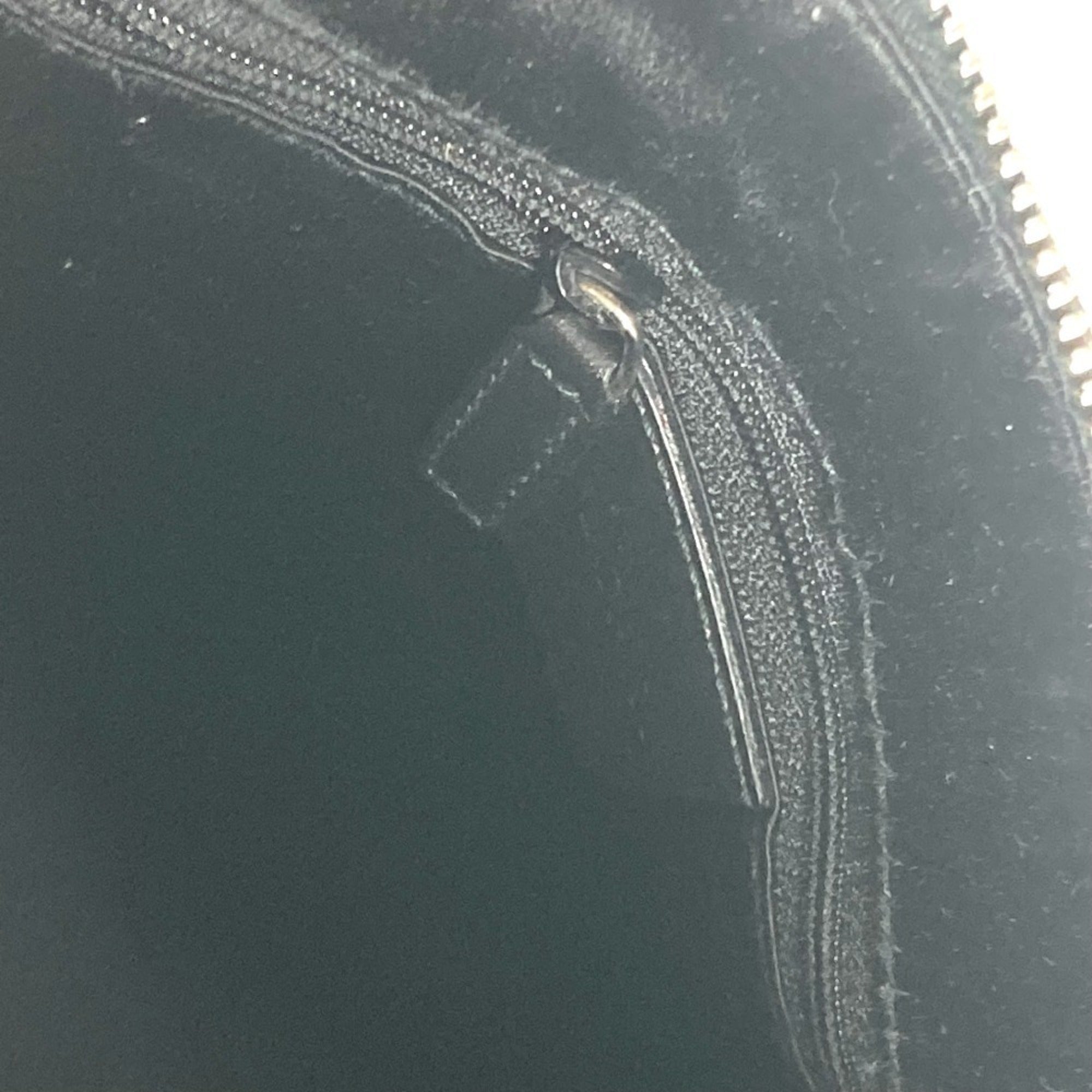 Bvlgari B.Zero1 Black Denim Leather Handbag Shoulder Bag (Pre-Owned)