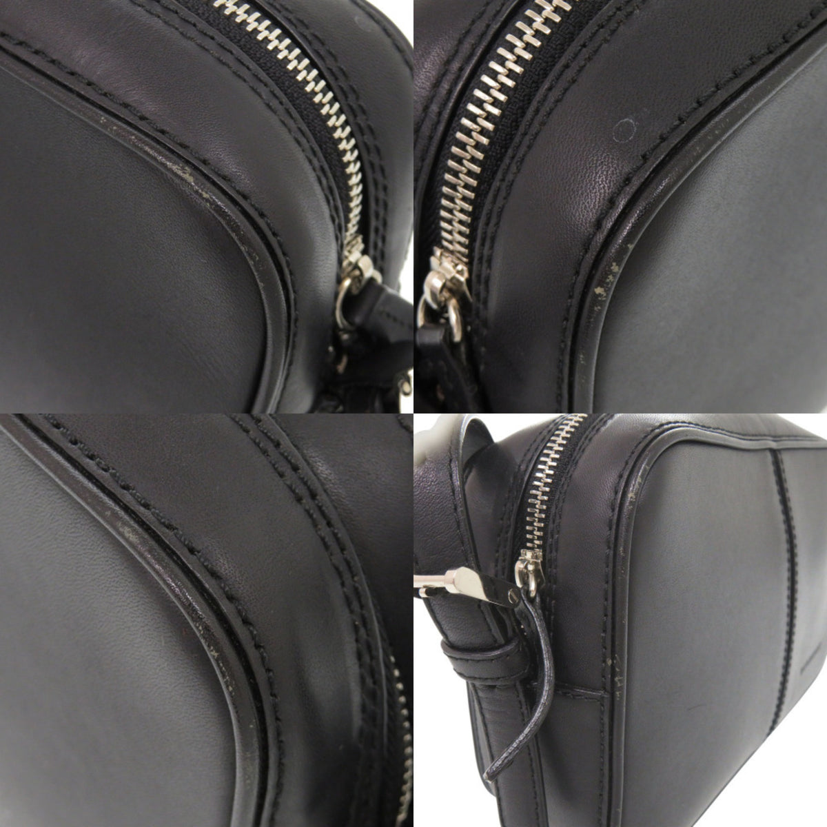 Burberry Black Leather Shoulder Bag (Pre-Owned)