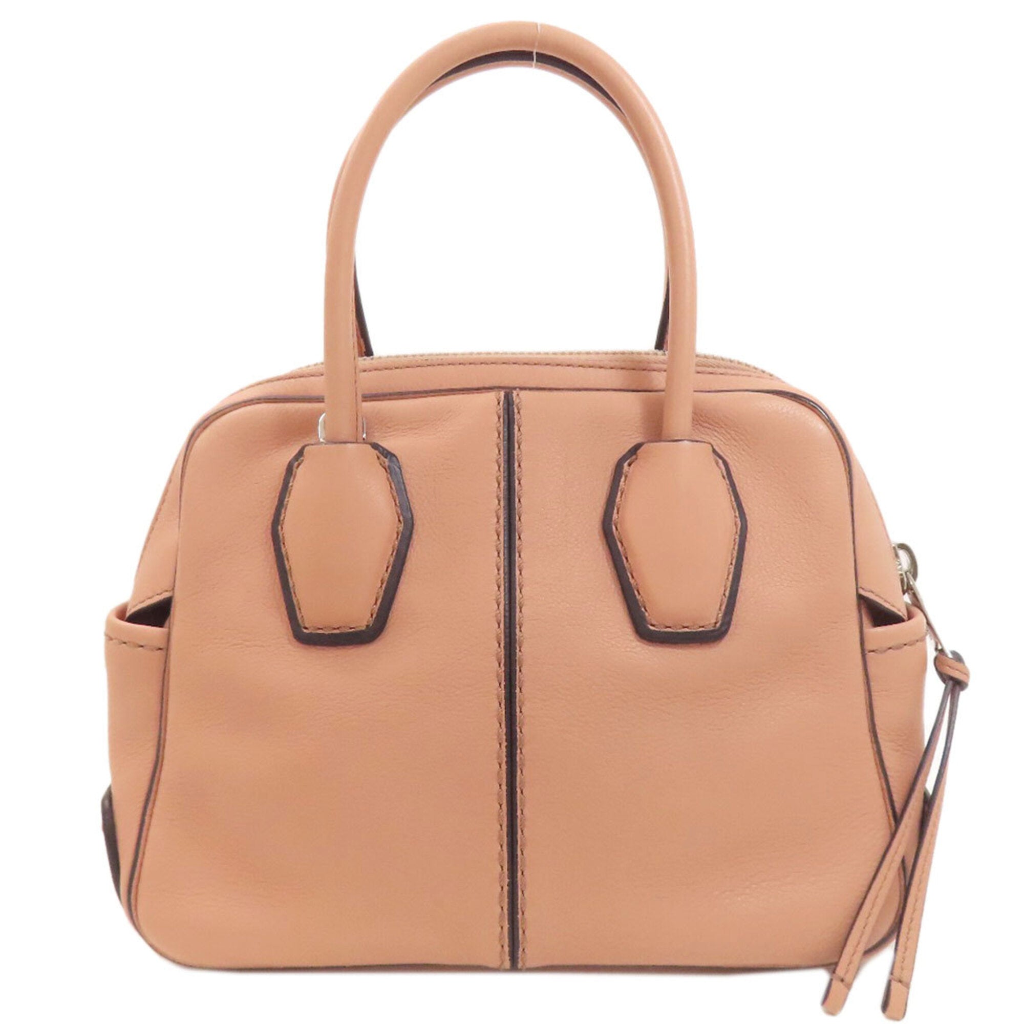Tod's Pink Leather Handbag (Pre-Owned)